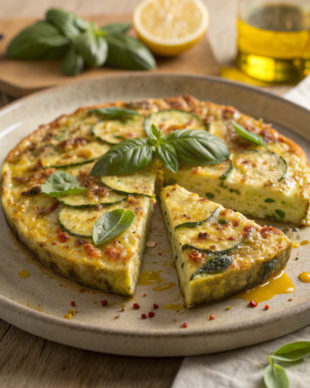 Tortino di zucchine in padella
