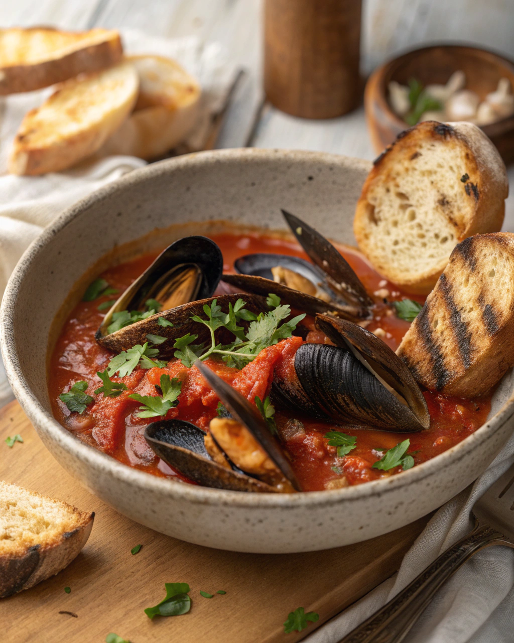 Zuppa di cozze alla napoletana