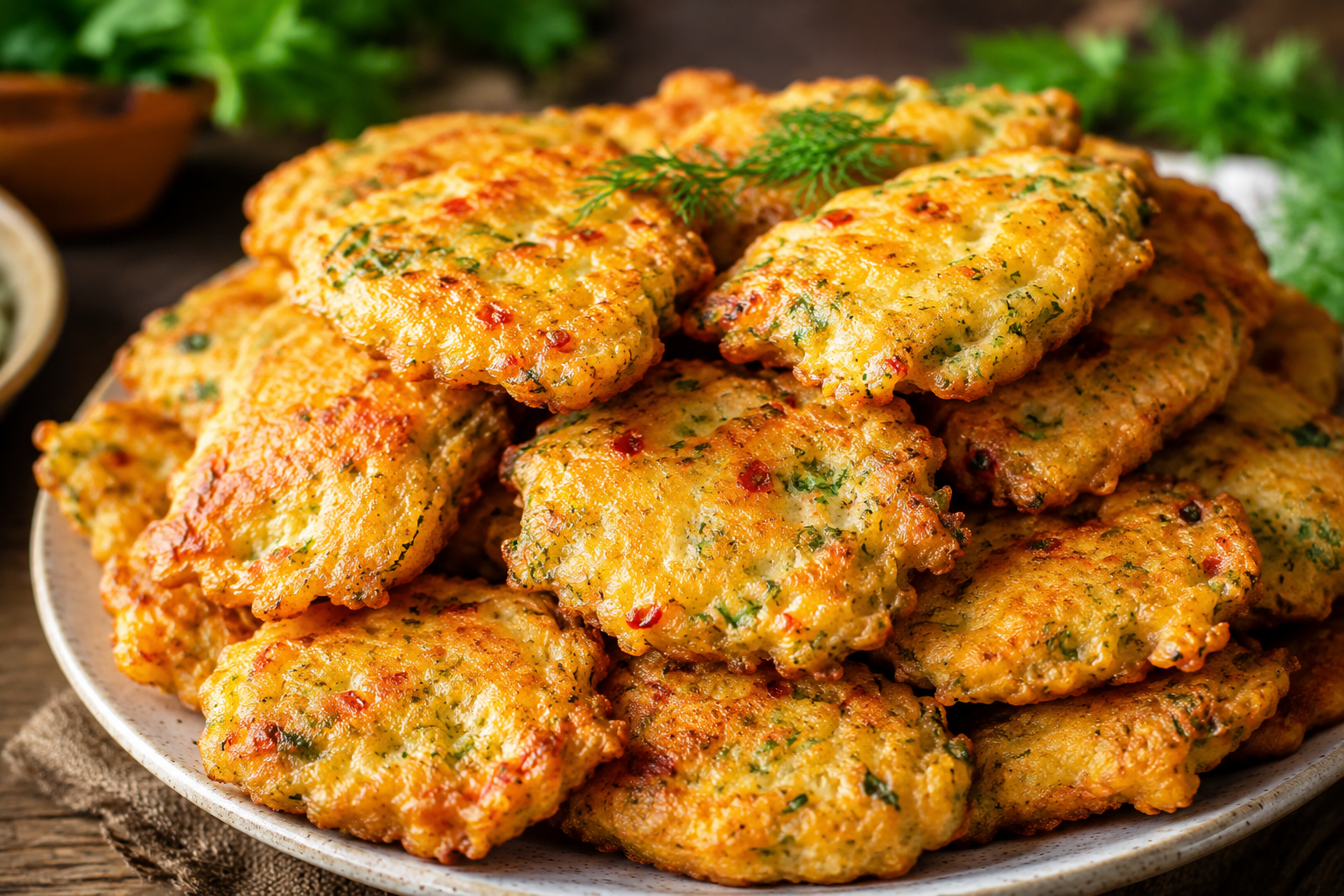 Frittelle di patate e uova: il trucco turco che conquista tutti 🔥 Descrizione Queste frittelle di patate e uova sono una deliziosa e semplice ricetta dalla tradizione culinaria turca. Sono croccanti all'esterno e morbide all'interno, perfette per una colazione sostanziosa o come antipasto sfizioso. Il loro sapore delicato ma saporito le rende irresistibili per tutti i palati. Informazioni Tempo di preparazione: 15 minuti Tempo di cottura: 20 minuti Numero di porzioni: 4 persone Difficoltà: Facile Ingredienti Frittelle 500 g di patate 3 uova 50 g di farina 1 cipolla piccola 1 spicchio d'aglio 1 cucchiaino di sale 1/2 cucchiaino di pepe nero 1 cucchiaino di paprika dolce Olio di oliva, per friggere Preparazione Sbuccia e grattugia le patate in una ciotola ampia. Strizza bene le patate grattugiate per rimuovere l'eccesso di liquido. Trita finemente la cipolla e l'aglio e aggiungili alle patate. In un'altra ciotola, sbatti le uova e incorporale al composto di patate. Unisci la farina, il sale, il pepe e la paprika al composto, mescolando bene fino a ottenere un impasto omogeneo. Scalda abbondante olio di oliva in una padella antiaderente a fuoco medio. Con un cucchiaio, preleva piccole porzioni di impasto e inseriscile delicatamente nell'olio caldo, appiattendole leggermente. Cuoci le frittelle per circa 3-4 minuti per lato, fino a quando saranno dorate e croccanti. Sgocciola le frittelle su carta assorbente per eliminare l'olio in eccesso. Consigli Per un tocco di freschezza, aggiungi del prezzemolo tritato finemente all'impasto. Assicurati di strizzare bene le patate per evitare frittelle troppo morbide. Se desideri una variante più leggera, puoi cuocere le frittelle anche in forno a 200°C per circa 25 minuti. Servizio Servi le frittelle di patate e uova calde, accompagnate da una salsa allo yogurt o tzatziki. Sono ideali da gustare durante un brunch o come antipasto per una cena tra amici.