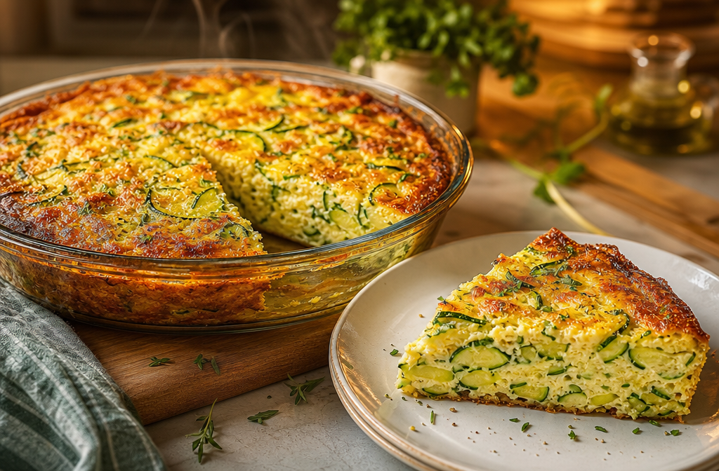 Hai zucchine? Fai questo sformato in 10 minuti: cremoso da impazzire 😍