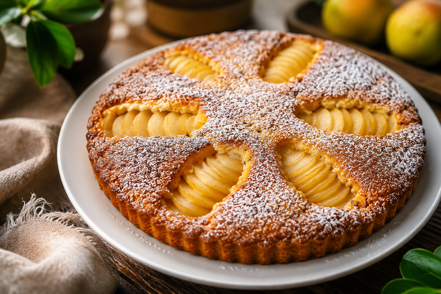 La torta pere, cioccolato e mandorle pronta in 5 minuti: morbidezza che conquista 😍