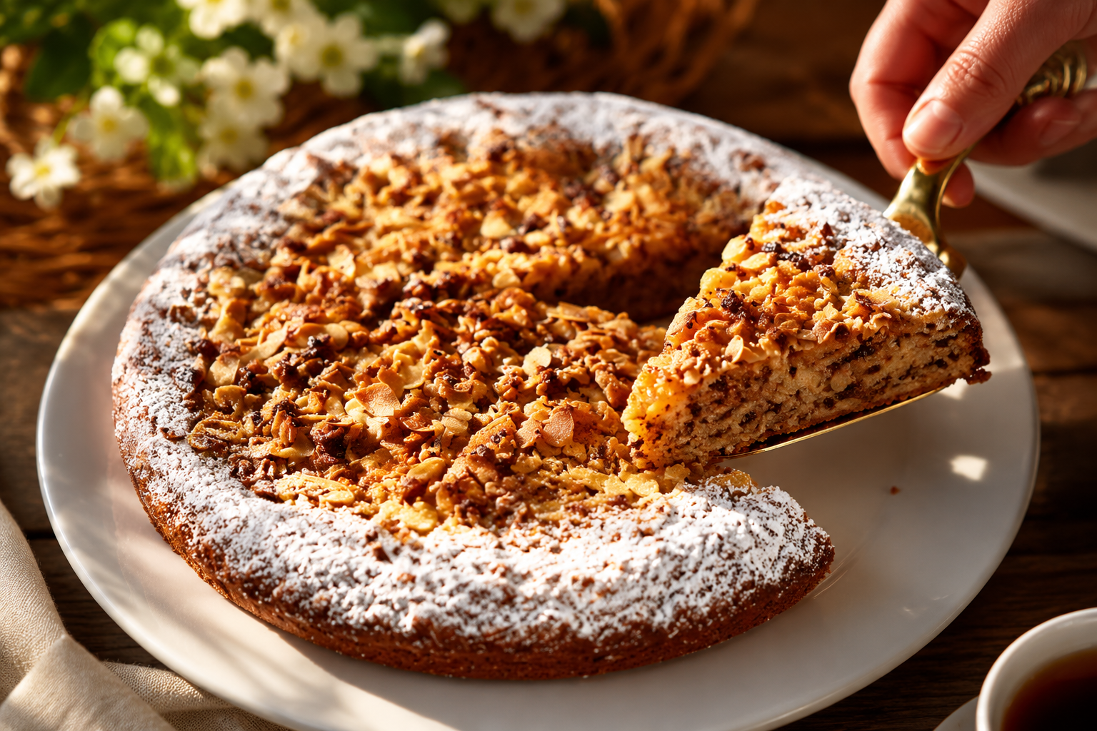 Solo 2 mele e 5 minuti: la ricetta veloce della torta che conquista tutti🍎✨