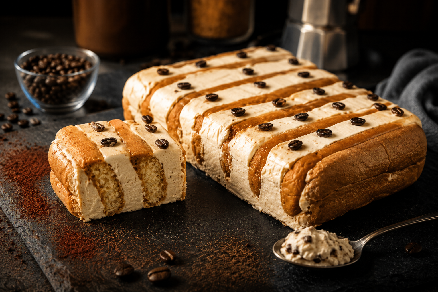 Solo 4 ingredienti per un dessert al caffè cremoso e veloce da fare in 10 minuti 👌