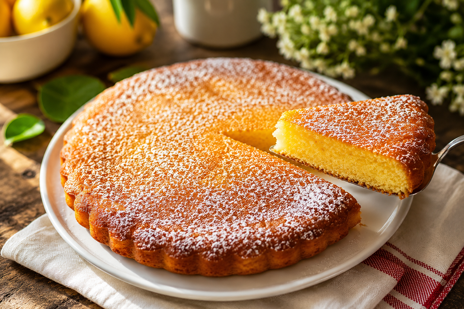 Torta morbida in 5 minuti: la ricetta facile che conquista tutti 😍
