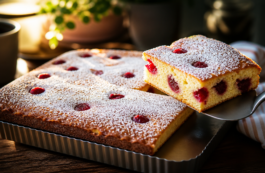 Torta sofficissima pronta in 5 minuti: la ricetta semplice che conquista tutti😍 Descrizione Questa torta sofficissima è la soluzione perfetta per chi desidera un dolce goloso, leggero e pronto in pochissimo tempo. Facile da preparare e con ingredienti semplici, si presta ad ogni occasione, dalla colazione alle feste improvvisate. La sua consistenza morbida e umida conquista grandi e piccini, rendendola irresistibile. Informazioni Tempo di preparazione: 5 minuti Tempo di cottura: 30 minuti Numero di porzioni: 8 Difficoltà: Facile Ingredienti Per l'impasto 250 g di farina 00 200 g di zucchero 3 uova medie 250 ml di latte 80 ml di olio di semi (o olio di girasole) 1 bustina di lievito per dolci (16 g) 1 cucchiaino di estratto di vaniglia o zucchero vanigliato Un pizzico di sale Preparazione Preriscalda il forno a 180°C in modalità statico e prepara una tortiera da 22-24 cm di diametro, ungendo leggermente con burro o olio e infarinando il fondo o rivestendola con carta forno. In una ciotola capiente, rompi le uova e sbattile energicamente con lo zucchero fino a ottenere un composto chiaro e spumoso. Aggiungi l’olio e il latte, continuando a mescolare con una frusta o una spatola. Setaccia insieme la farina, il lievito e il pizzico di sale, quindi incorporali gradualmente al composto liquido, mescolando delicatamente per evitare grumi. Aggiungi la vaniglia e amalgama bene il tutto fino a ottenere un impasto omogeneo e fluido. Versa il composto nella tortiera e livella con una spatola per uniformare la superficie. Inforna a 180°C per circa 30 minuti. Per verificare la cottura, usa uno stuzzicadenti: dovrà uscire pulito. Lascia raffreddare la torta nella tortiera per 10 minuti, poi trasferiscila su una gratella per completare il raffreddamento. Consigli Se desideri una torta ancora più leggera, puoi sostituire metà del latte con yogurt bianco naturale. Per un tocco di freschezza, aggiungi all’impasto scorza grattugiata di limone o arancia. Non aprire il forno nei primi 20 minuti per evitare che la torta si sgonfi. Conserva la torta sotto una campana di vetro o in un contenitore ermetico per mantenere la morbidezza più a lungo. Servizio Servi la torta sofficissima a temperatura ambiente, semplice o accompagnata da una spolverata di zucchero a velo. È perfetta con una tazza di tè o caffè, ottima come dolce della colazione o merenda. Per occasioni speciali, puoi farcirla con crema pasticcera, marmellata o un leggero strato di confettura di frutta.
