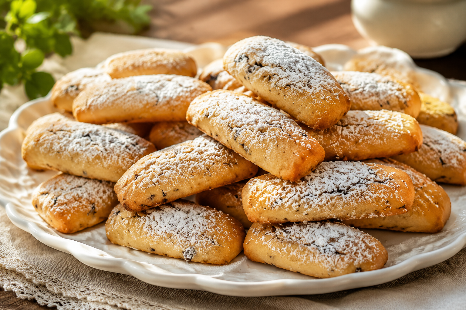 Biscotti in 5 minuti che si sciolgono in bocca, la ricetta perfetta per ogni giorno🔥