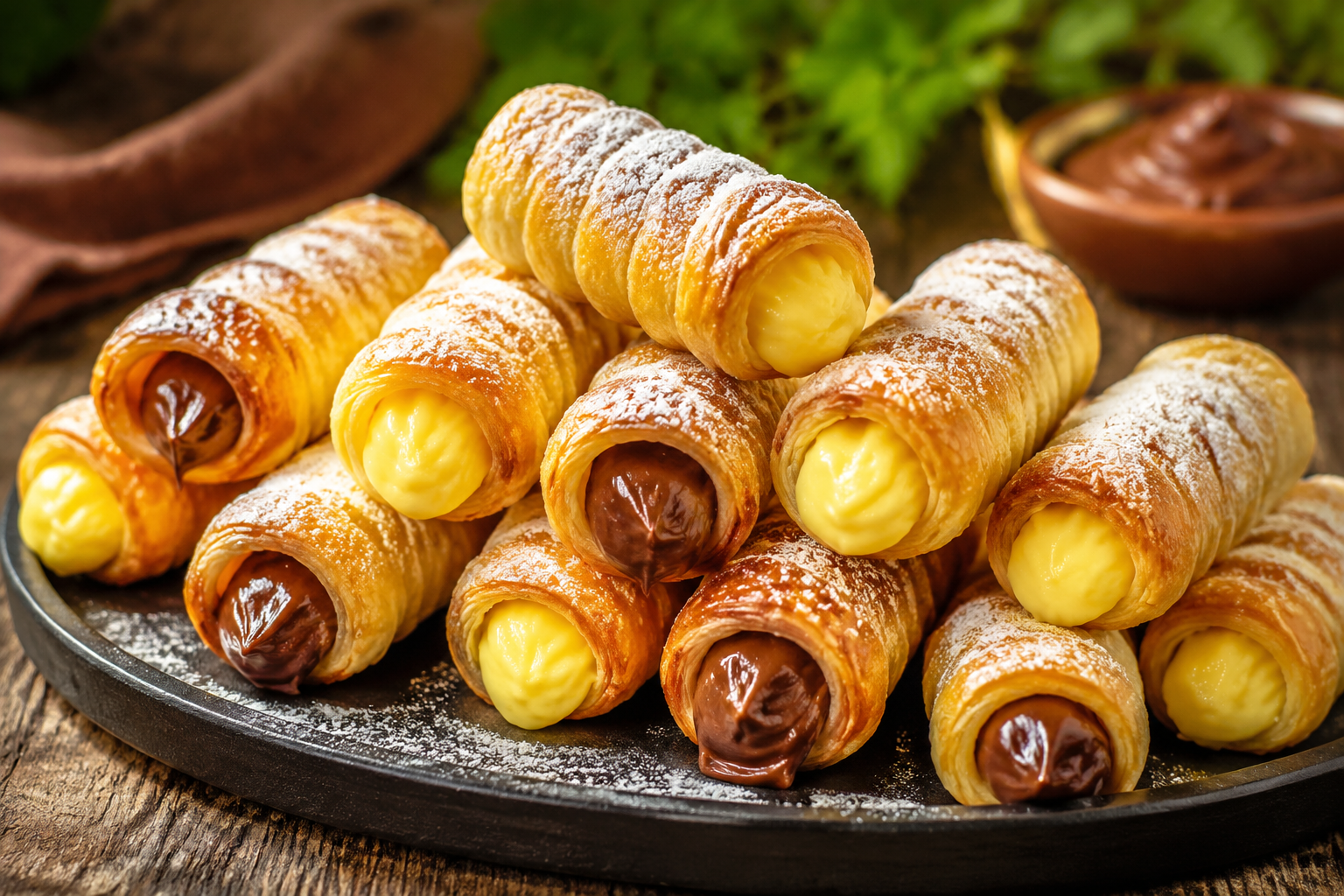 Cannoli cremosi in 5 minuti: la ricetta facile che sparisce in un attimo 😍
