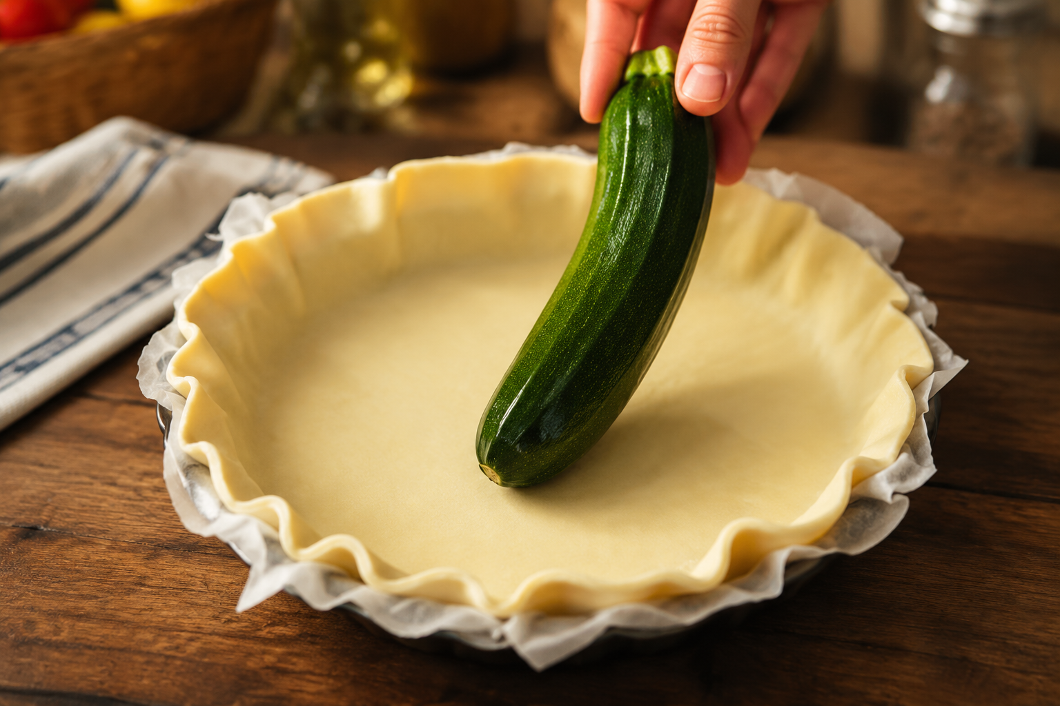 Delizia di zucchine con 3 ingredienti Descrizione Questa semplice delizia a base di zucchine di stagione è un piatto saporito e leggero, realizzato con soli tre ingredienti. Perfetto come contorno o piatto unico estivo, conquisterà tutti con la sua freschezza e la facilità di preparazione. Un’idea versatile e gustosa per esaltare il sapore delicato delle zucchine fresche. Informazioni Tempo di preparazione: 10 minuti Tempo di cottura: 15 minuti Numero di porzioni: 4 persone Difficoltà: Facile Ingredienti Ingredienti principali 600 g zucchine fresche 150 g formaggio fresco spalmabile tipo ricotta o robiola 2 cucchiai olio extravergine d’oliva q.b. sale q.b. pepe nero macinato fresco Preparazione Lava le zucchine e tagliale a rondelle sottili di circa 3 mm. Scalda l’olio extravergine d’oliva in una padella antiaderente a fuoco medio. Aggiungi le zucchine e falla saltare per circa 10 minuti, mescolando spesso, finché risulteranno tenere ma non sfatte. Regola di sale e pepe a piacere durante la cottura. Spegni il fuoco e lascia intiepidire le zucchine. In una ciotola, unisci le zucchine tiepide al formaggio fresco e mescola delicatamente fino a ottenere una crema omogenea. Servi la delizia di zucchine tiepida o a temperatura ambiente. Consigli Per un sapore più deciso, aggiungi un pizzico di erba cipollina o menta fresca tritata nella crema. Puoi sostituire il formaggio fresco con yogurt greco per una versione ancora più leggera. Non cuocere troppo le zucchine per mantenere una consistenza piacevole e un colore brillante. Conserva in frigorifero in un contenitore ermetico e consuma entro 1-2 giorni per garantire freschezza. Servizio Servi questa delizia di zucchine come antipasto o contorno fresco, accompagnata da crostini di pane tostato oppure come farcitura per sandwich o focacce. È perfetta per un pranzo estivo leggero o una cena informale in famiglia o con amici.