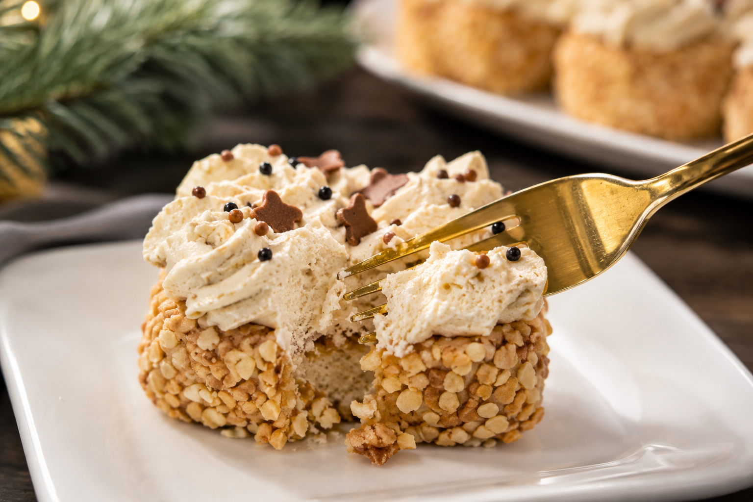 Dolce di Natale senza cottura: pronto in 5 minuti e super goloso 🔥