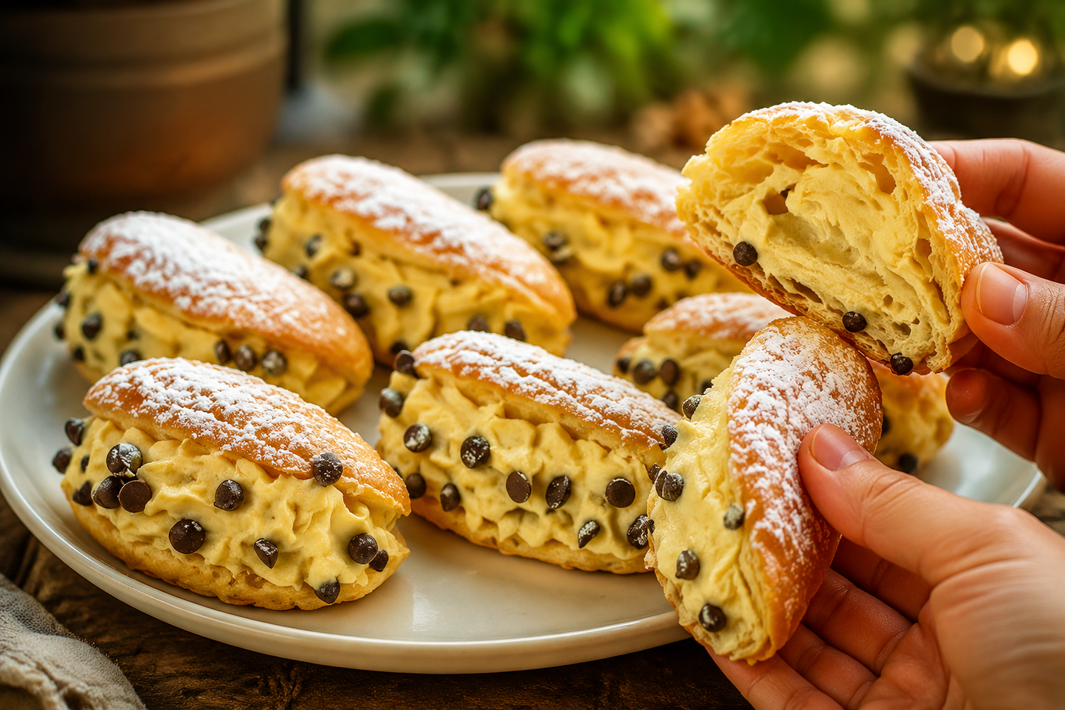 Dolce istantaneo in soli 5 minuti: la ricetta che sparisce dal piatto ogni volta 😍 Descrizione Un dessert velocissimo, soffice e goloso, perfetto per chi ha poco tempo ma non vuole rinunciare a un dolce fatto in casa. La sua consistenza morbida e il sapore avvolgente di cioccolato con un tocco di vaniglia lo rendono irresistibile e destinato a sparire dal piatto in un attimo. Ideale come coccola improvvisata o fine pasto last minute. Informazioni Tempo di preparazione: 3 minuti Tempo di cottura: 2 minuti Numero di porzioni: 2 Difficoltà: Facile Ingredienti Per il dolce 40 g di farina 00 30 g di zucchero semolato 1 cucchiaino di lievito per dolci 1 uovo medio 50 ml di latte intero 15 g di cacao amaro in polvere 1 cucchiaino di estratto di vaniglia 10 g di burro fuso un pizzico di sale Preparazione In una ciotola, unisci la farina, lo zucchero, il cacao amaro, il lievito e il pizzico di sale; mescola bene con una frusta per amalgamare gli ingredienti secchi. Aggiungi l'uovo, il latte, il burro fuso e l’estratto di vaniglia; mescola fino a ottenere un composto liscio e omogeneo, senza grumi. Imburra leggermente due tazze da colazione adatte alla cottura in microonde e versa il composto dividendolo in parti uguali. Cuoci in microonde a 700 W per circa 2 minuti, controllando la cottura: il dolce deve gonfiarsi e risultare morbido ma cotto dentro. Lascia intiepidire un minuto, quindi servi subito, magari accompagnando con una spolverata di zucchero a velo o una cucchiaiata di crema di nocciole o gelato. Consigli Per una versione più golosa, aggiungi qualche goccia di cioccolato fondente nell’impasto prima della cottura. Se non hai il microonde, puoi cuocere l’impasto in forno preriscaldato a 180°C per circa 8-10 minuti in stampi piccoli. Il dolce è ottimo appena fatto ma puoi conservarlo coperto con pellicola per un massimo di 12 ore; riscaldalo leggermente prima di servire. Per una variante fresca, sostituisci il latte con yogurt bianco cremoso e aggiungi un cucchiaino di scorza d’arancia grattugiata. Servizio Servi il dolce ancora tiepido in tazze o piccole ciotole, decorando con zucchero a velo o qualche frutto fresco a piacere. È perfetto come dessert last minute dopo cena, ma anche come merenda golosa o coccola pomeridiana da gustare in compagnia o da soli, per un momento di puro piacere.
