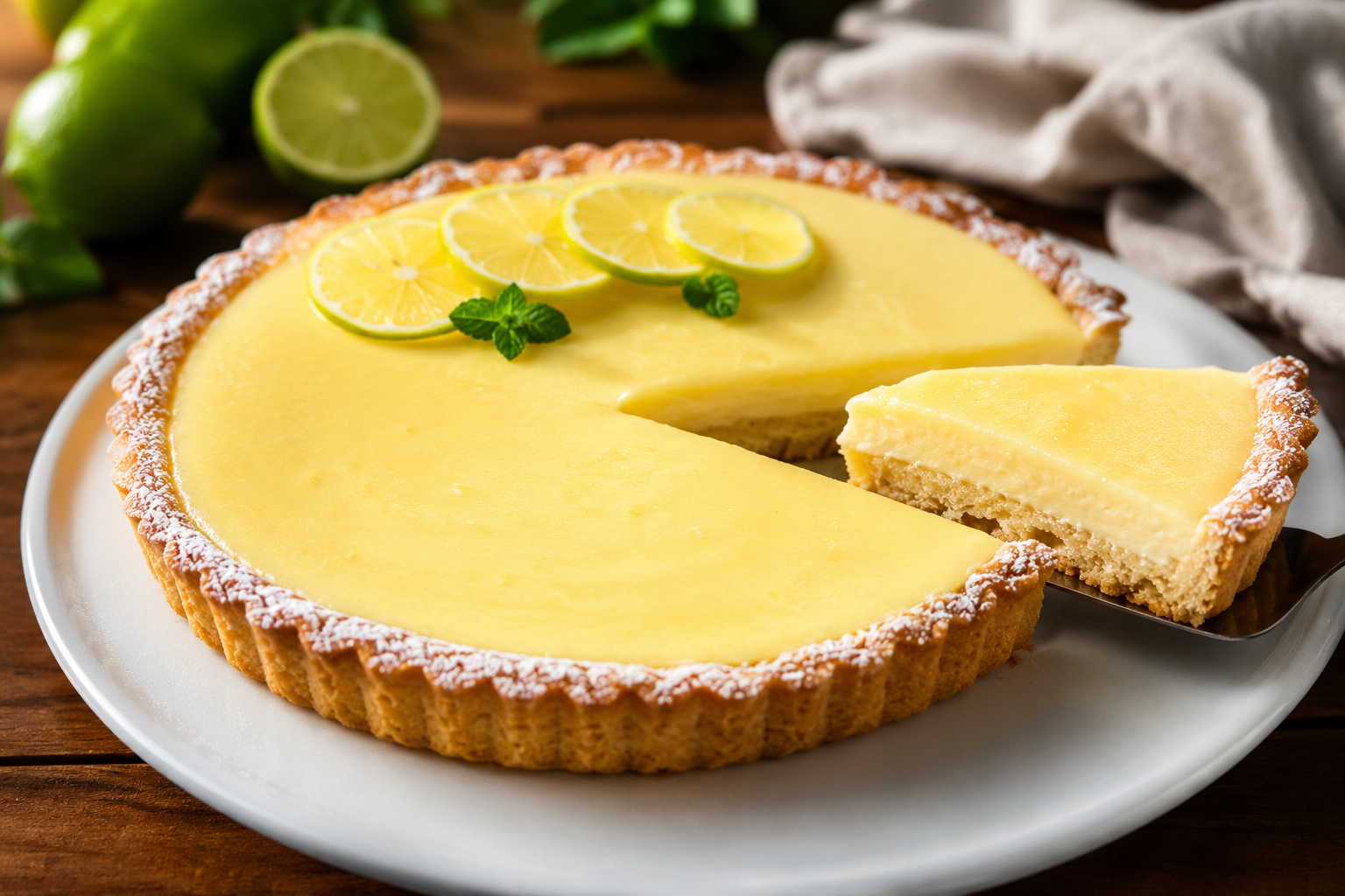 La crostata al limone che si prepara in 10 minuti e si scioglie in bocca 😍 Descrizione Questa crostata al limone è un dolce semplice e veloce da preparare, caratterizzato da una base croccante e un ripieno cremoso e delicato al gusto di limone. Il suo profumo fresco e il sapore leggermente acidulo la rendono perfetta per ogni occasione, dalla merenda al dopocena. La consistenza morbida e burrosa si scioglie letteralmente in bocca, conquistando al primo assaggio. Informazioni Tempo di preparazione: 10 minuti Tempo di cottura: 0 minuti (senza cottura) Numero di porzioni: 6 persone Difficoltà: Facile Ingredienti Per la base croccante 200 g di biscotti digestive o frollini 100 g di burro fuso Per la crema al limone 250 g di mascarpone 200 ml di panna fresca da montare 120 g di zucchero a velo 3 limoni (scorza grattugiata e succo) 1 bacca di vaniglia o 1 cucchiaino di estratto di vaniglia (opzionale) Preparazione Riduci i biscotti in polvere fine usando un mixer oppure mettendoli in un sacchetto e schiacciandoli con un mattarello. Mescola i biscotti sbriciolati con il burro fuso fino a ottenere un composto omogeneo. Trasferisci il composto di biscotti in uno stampo a cerniera da 20-22 cm di diametro, pressando bene con il dorso di un cucchiaio per creare una base compatta. Metti in frigorifero a rassodare. In una ciotola, monta la panna ben fredda fino a ottenere una consistenza morbida ma ferma. A parte, mescola il mascarpone con lo zucchero a velo, la scorza e il succo dei limoni, e la vaniglia se la usi. Lavora con una spatola fino a ottenere una crema liscia. Incorpora delicatamente la panna montata al composto di mascarpone e limone, mescolando dal basso verso l'alto per non smontare il composto. Versa la crema ottenuta sulla base di biscotti e livella la superficie con una spatola. Riponi la crostata in frigorifero per almeno 2 ore prima di servire, così che il ripieno si rassodi e la base si ammorbidisca leggermente mantenendo la croccantezza. Consigli Utilizza limoni non trattati per ottenere una buccia più profumata e sicura da grattugiare. Per una versione ancora più fresca, aggiungi un po’ di crema di limoncello alla crema al mascarpone. Se preferisci una base più leggera, sostituisci il burro con olio di semi dal sapore neutro. Puoi arricchire la decorazione con fettine sottili di limone o foglioline di menta fresca per un tocco elegante e profumato. Servizio Servi la crostata al limone ben fresca, magari accompagnata da un tè verde o un prosecco frizzante. È ideale per una merenda estiva, una festa in famiglia o come dolce leggero e rinfrescante dopo una cena.