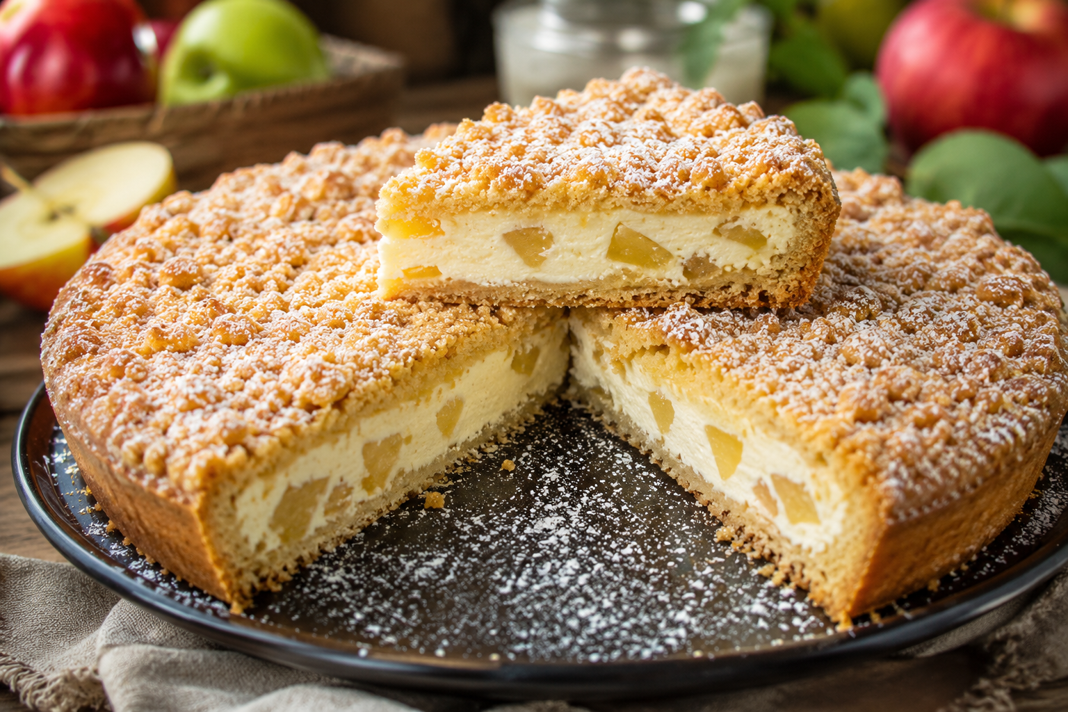 La ricetta della vera crostata di mele della nonna, un segreto che conquista da 50 anni😍