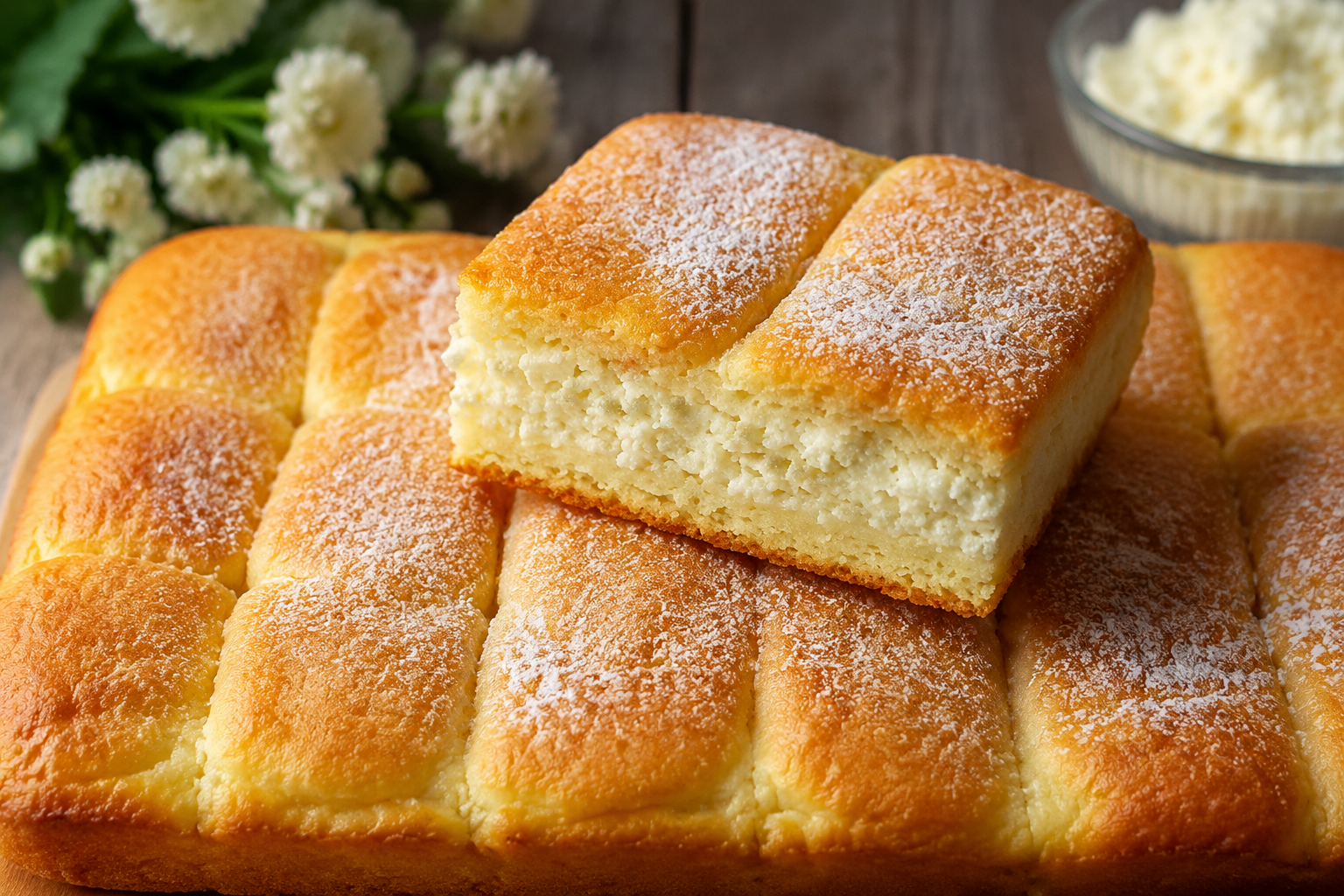 La sorpresa d’Italia: torta d’oro senza forno, pronta in 5 minuti 🔥 Descrizione Questa torta d’oro è una deliziosa preparazione dolce tutta italiana, realizzata senza l’uso del forno e pronta in soli cinque minuti. Al gusto ricorda i sapori ricchi della pasticceria tradizionale, con una texture cremosa e fragrante, arricchita da mandorle e miele che le donano quel colore e quel sapore dorato unici. Perfetta per chi cerca un dolce rapido, elegante e sorprendente da servire in ogni occasione. Informazioni Tempo di preparazione: 5 minuti Tempo di cottura: 0 minuti Numero di porzioni: 6 Difficoltà: Facile Ingredienti Per la base 200 g di biscotti secchi tipo savoiardi o frollini 80 g di burro Per la crema d’oro 250 g di ricotta fresca 100 g di miele millefiori (di buona qualità) 100 g di mascarpone 50 g di mandorle pelate e tostate 1 cucchiaino di estratto di vaniglia La scorza grattugiata di 1 limone biologico Per la decorazione Mandorle intere o a lamelle q.b. Un filo di miele Preparazione Sciogli il burro a bagnomaria o nel microonde e sbriciola finemente i biscotti in una ciotola capiente. Unisci il burro fuso ai biscotti e mescola bene fino ad ottenere un composto umido che possa essere pressato. Rivesti una tortiera a cerniera (diametro 18-20 cm) con carta forno e distribuisci il composto di biscotti sul fondo pressandolo con un cucchiaio per formare una base compatta. In una ciotola a parte, lavora la ricotta con il mascarpone, il miele, l’estratto di vaniglia e la scorza di limone fino ad ottenere una crema liscia e omogenea. Aggiungi le mandorle tritate grossolanamente alla crema e mescola ancora delicatamente. Versa la crema sulla base di biscotti e livella la superficie con una spatola. Decora con mandorle intere o a lamelle e un leggero filo di miele sulla superficie per esaltare il sapore ed il colore “dorato”. Metti la torta in frigorifero per almeno 30 minuti prima di servire, così si rassoderà leggermente e sarà ancora più gustosa. Consigli Per una versione vegan, sostituisci la ricotta e il mascarpone con yogurt di soia denso e il miele con sciroppo d’agave. Puoi variare le mandorle con nocciole tostate per un sapore diverso ma sempre mediterraneo. Non usare miele di qualità scadente perché è il protagonista del dolce e ne determina aroma e dolcezza. Se preferisci una torta più consistente, aggiungi un cucchiaio di farina di cocco alla crema per dargli più corpo. Servizio Servi la torta fredda direttamente dalla frigorifero, tagliata a fette regolari. È perfetta come dessert leggero dopo un pranzo o una cena, accompagnata da un bicchierino di liquore dolce come il Vin Santo o un tè nero aromatico. Grazie alla sua bontà e rapidità, è ideale anche come dolce improvvisato per ospiti inattesi o come coccola golosa in qualsiasi momento della giornata.