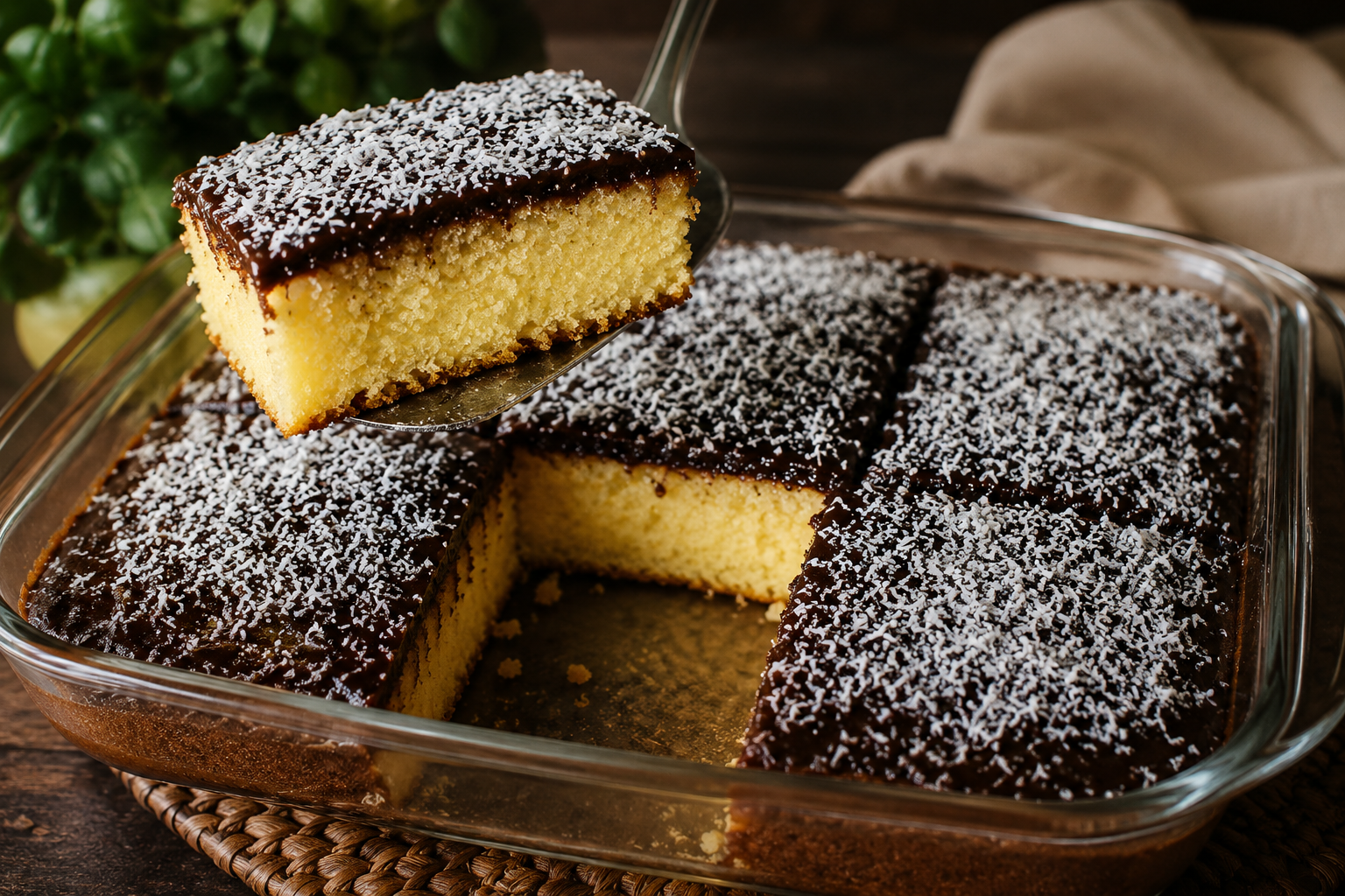 La torta al cioccolato più facile che si scioglie in bocca in soli 8 cucchiai ✨ Descrizione Questa torta al cioccolato è un vero capolavoro di semplicità e golosità: bastano soli 8 cucchiai di pochi ingredienti per ottenere un dolce soffice, umido e che si scioglie in bocca. Perfetta per un momento di dolcezza improvvisata, è ideale per ogni occasione, dalla merenda in famiglia ai dessert last minute con gli amici. Informazioni Tempo di preparazione: 10 minuti Tempo di cottura: 25 minuti Numero di porzioni: 6 porzioni Difficoltà: Facile Ingredienti Per l'impasto 8 cucchiai (circa 120 g) di farina 00 8 cucchiai (circa 80 g) di zucchero semolato 8 cucchiai (circa 60 ml) di olio di semi di girasole 8 cucchiai (circa 40 g) di cacao amaro in polvere 8 cucchiai (circa 120 ml) di latte intero 1 uovo medio 1 cucchiaino di lievito per dolci (circa 4 g) 1 pizzico di sale 1 cucchiaino di estratto di vaniglia (facoltativo) Preparazione Preriscalda il forno a 180°C e rivesti una tortiera da 20 cm di diametro con carta da forno o ungila leggermente con burro e farina. In una ciotola capiente, setaccia la farina con il cacao amaro, il lievito e il pizzico di sale per evitare grumi. In un'altra ciotola, sbatti l'uovo con lo zucchero fino a ottenere un composto chiaro e spumoso. Aggiungi all'uovo sbattuto l'olio, il latte e l'estratto di vaniglia, continuando a mescolare per amalgamare bene gli ingredienti liquidi. Unisci gli ingredienti secchi ai liquidi e mescola delicatamente con una spatola fino ad ottenere un impasto omogeneo e senza grumi. Versa l'impasto nella tortiera e livella la superficie con il dorso di un cucchiaio. Cuoci in forno già caldo per circa 25 minuti: fai la prova stecchino, che dovrà uscire con qualche briciola umida per mantenere la torta morbida e scioglievole. Lascia raffreddare la torta nella tortiera per 10 minuti, poi trasferiscila su una gratella per raffreddarla completamente prima di servire. Consigli Per un sapore ancora più intenso, usa cacao di buona qualità e, se ti piace, aggiungi qualche goccia di cioccolato fondente nell’impasto. Se preferisci una versione più leggera, sostituisci il latte intero con latte parzialmente scremato o bevanda vegetale. Evita di mescolare troppo l’impasto per non sviluppare il glutine e mantenere la torta soffice e delicata. Conserva la torta in un contenitore ermetico a temperatura ambiente per 2-3 giorni: resterà morbida e umida. Servizio Servi la torta al cioccolato accompagnata da una spolverata di zucchero a velo o con una pallina di gelato alla vaniglia per un contrasto di temperatura irresistibile. Ideale per una merenda golosa o come dessert veloce dopo cena, questa torta conquista tutti con la sua semplicità e scioglievolezza.