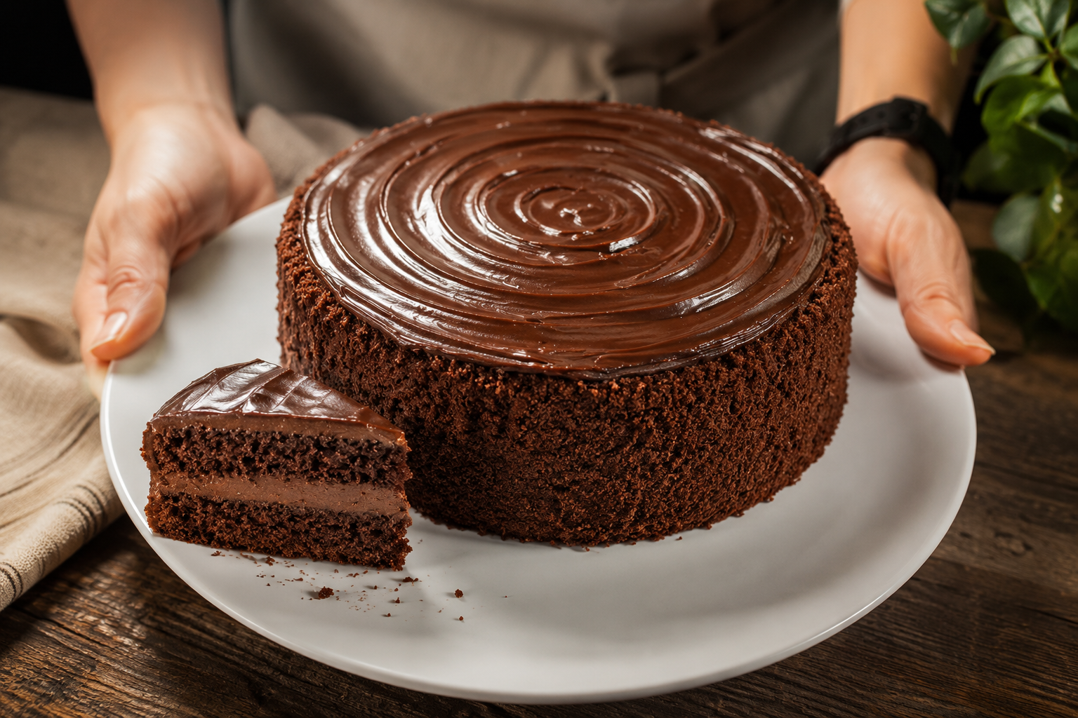 La torta al cioccolato senza cottura che si scioglie in bocca in 5 minuti 🔥