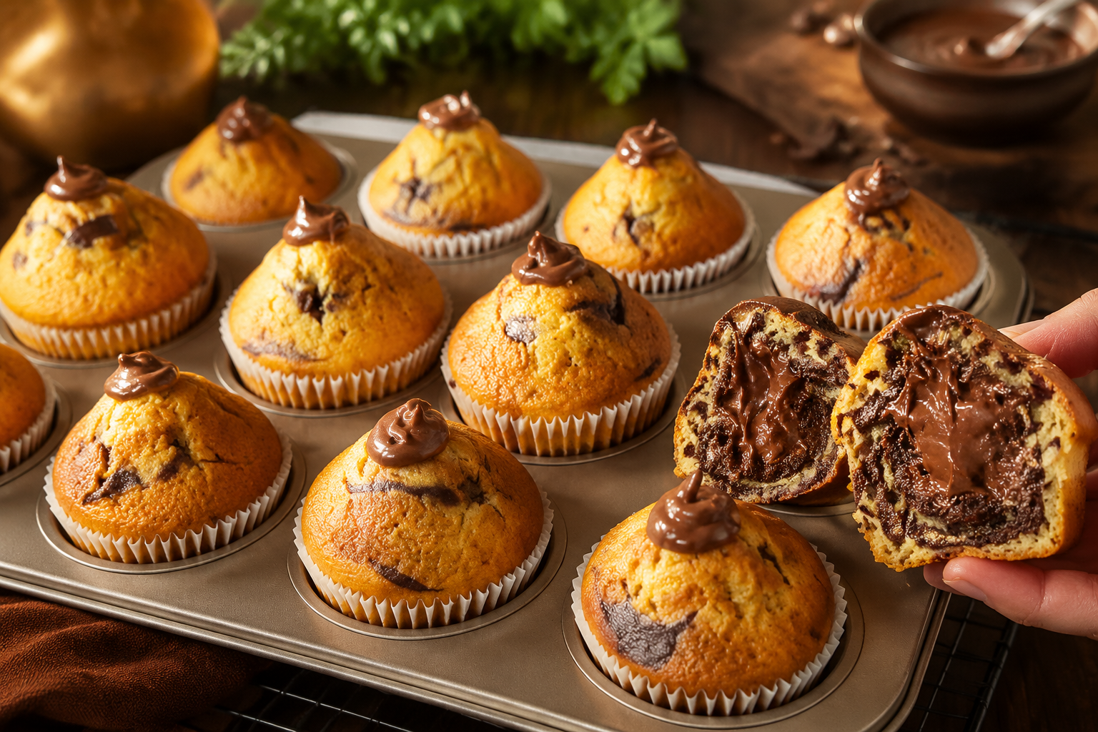 Muffin sofficissimi in 5 minuti: la ricetta golosa che ti salva la giornata 🔥