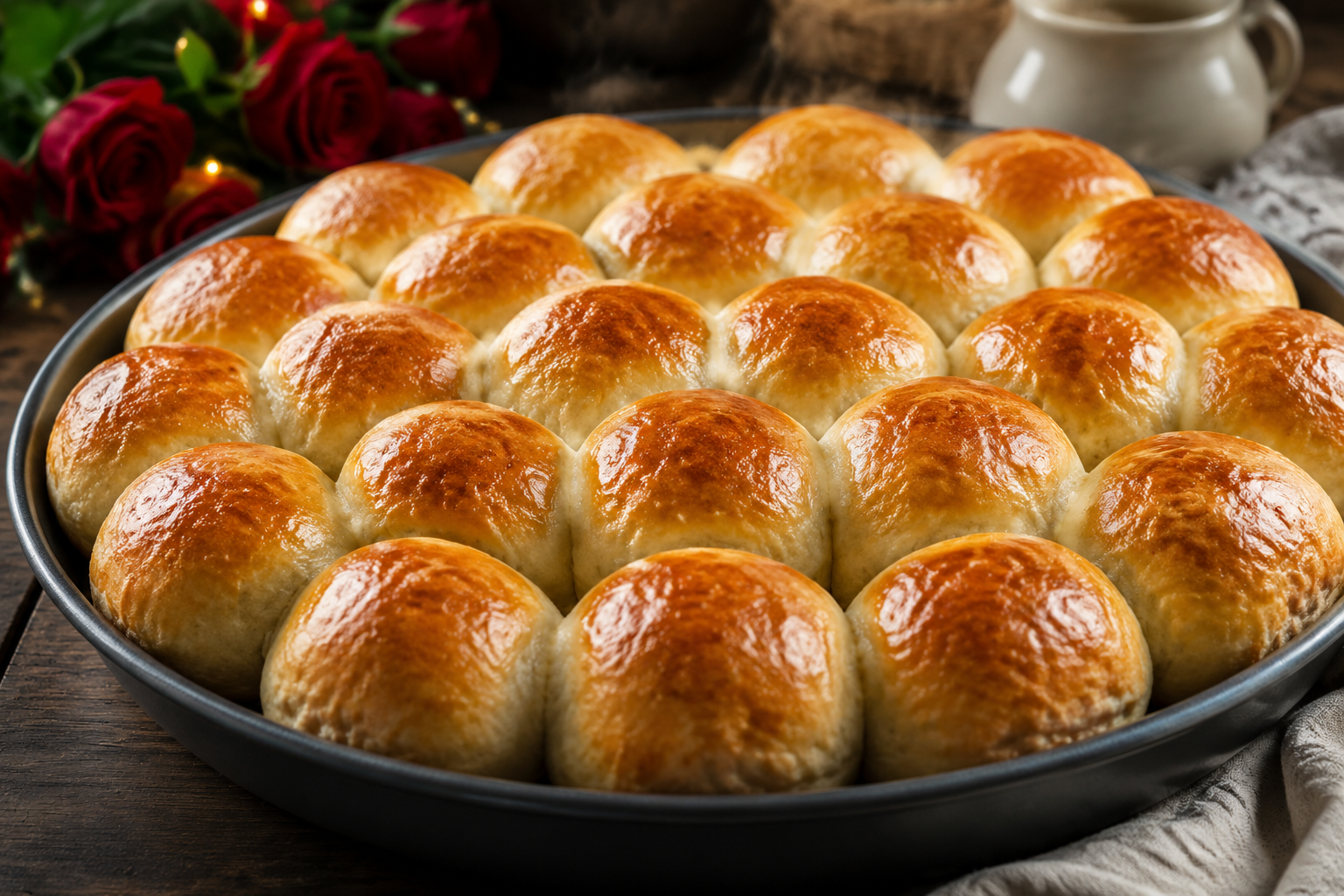 Pane soffice in 5 minuti con solo farina e acqua bollente, un trucco che ti stupirà🔥 Descrizione Questo pane soffice si prepara in modo sorprendentemente rapido e semplice, utilizzando solo due ingredienti di base: farina e acqua bollente. La tecnica dell’impasto con acqua caldissima permette di ottenere una consistenza morbida e leggermente elastica, senza bisogno di lievito o tempi lunghi di lievitazione. Perfetto per chi desidera un pane veloce, sano e dal sapore delicato, da gustare in ogni occasione. Informazioni Tempo di preparazione: 5 minuti Tempo di cottura: 20 minuti Numero di porzioni: 4 pezzi medi Difficoltà: Facile Ingredienti Per l'impasto 250 g di farina tipo 00 200 ml di acqua bollente 1 cucchiaino di sale fino 1 cucchiaio di olio extravergine d'oliva (facoltativo) Preparazione Disponi la farina setacciata in una ciotola capiente e aggiungi il sale, mescolando bene per distribuire uniformemente. Porta l’acqua a bollore e versala lentamente sulla farina, mescolando vigorosamente con un cucchiaio di legno o una forchetta per incorporare gli ingredienti senza formare grumi. Quando l’acqua è stata assorbita parzialmente e l’impasto si è intiepidito, ungi leggermente le mani con un po’ d’olio e lavora l’impasto direttamente nella ciotola finché diventa morbido, soffice e leggermente appiccicoso ma maneggevole. Evita di aggiungere altra farina per mantenere la sofficità. Dividi l’impasto in 4 parti uguali, forma delle palline tonde e adagiale su una teglia foderata con carta da forno, lasciando un po’ di spazio tra loro. Scalda il forno a 220°C in modalità statico. Prima di infornare, pratica con un coltello affilato o una lametta un taglio superficiale a croce sulla sommità di ogni pallina per favorire la cottura uniforme. Cuoci in forno per 18-20 minuti finché il pane risulta dorato e leggero al tatto. Verifica la cottura toccando la base dei pani: devono risultare vuoti e sodi. Lascia raffreddare leggermente su una griglia prima di servire per evitare che l’umidità comprometta la croccantezza esterna. Consigli Utilizza farina di buona qualità e setacciala per un impasto più omogeneo e soffice. Non aggiungere farina mentre impasti per non ottenere un pane duro; l’impasto sarà appiccicoso ma si compatterà in cottura. Puoi arricchire l’impasto con erbe aromatiche o semi (come rosmarino o semi di sesamo) per aromatizzare in modo semplice e veloce. Se non hai fretta, lascia riposare l’impasto coperto con un canovaccio per 10 minuti prima di formare le pagnotte: migliorerà la lavorabilità e la sofficità. Servizio Servi questo pane soffice appena sfornato, accompagnandolo con olio extravergine d’oliva, formaggi freschi o salumi. È ideale per colazioni, spuntini o come accompagnamento al pasto, soprattutto per chi cerca una panificazione semplice e genuina. Perfetto anche per preparare bruschette veloci o piccoli sandwich casalinghi.
