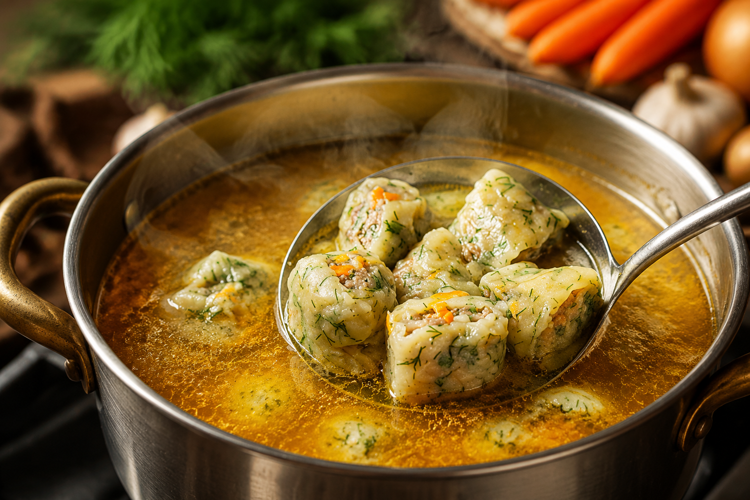 Zuppa leggera e facile in 20 minuti Descrizione Questa zuppa è una soluzione veloce, leggera ed economica per una cena gustosa e sana. Preparata con ingredienti semplici e facilmente reperibili, è ricca di verdure e dal sapore fresco e delicato. Perfetta per chi ha poco tempo ma non vuole rinunciare a un pasto equilibrato e confortante. Informazioni Tempo di preparazione: 10 minuti Tempo di cottura: 10 minuti Numero di porzioni: 4 Difficoltà: Facile Ingredienti Per la zuppa 1 cucchiaio di olio extravergine d'oliva 1 cipolla piccola, tritata finemente (circa 70 g) 2 carote medie, tagliate a dadini (circa 150 g) 2 zucchine medie, tagliate a dadini (circa 200 g) 1 patata media, pelata e tagliata a dadini (circa 150 g) 1 litro di brodo vegetale, preferibilmente fatto in casa o basso contenuto di sale 150 g di pomodori pelati a cubetti (in scatola o freschi) 1 spicchio d'aglio, schiacciato Sale fino q.b. Pepe nero macinato al momento q.b. Qualche foglia di basilico fresco o prezzemolo per guarnire Preparazione Scalda l’olio extravergine d’oliva in una pentola media a fuoco medio. Aggiungi la cipolla tritata e l’aglio, soffriggi dolcemente per 3-4 minuti finché diventano traslucidi. Aggiungi le carote, le zucchine e la patata a dadini, mescola e lascia insaporire per 2 minuti. Versa il brodo vegetale e i pomodori pelati, porta a ebollizione coprendo con un coperchio. Riduci il fuoco e lascia sobbollire per 10 minuti, o finché le verdure risultano tenere ma ancora compatte. Aggiusta di sale e pepe a piacere, quindi spegni il fuoco. Servi la zuppa calda, guarnendo con foglie fresche di basilico o prezzemolo. Consigli Per rendere la zuppa più cremosa, frulla una parte delle verdure con un mixer a immersione prima di aggiungere il resto intero. Se vuoi aumentare il valore proteico, aggiungi una manciata di legumi precotti come ceci o fagioli cannellini. Utilizza sempre brodo vegetale a basso contenuto di sale per poter controllare meglio il sapore finale. Puoi sostituire le verdure in base alla stagione o a quello che hai in casa, mantenendo però tempi di cottura simili. Servizio Questa zuppa leggera si serve calda in ciotole ampie, accompagnata da crostini di pane tostato o una fetta di pane integrale. È ideale per una cena veloce, sana e confortante, perfetta anche nei giorni di dieta o quando si vuole un piatto poco impegnativo ma saporito.