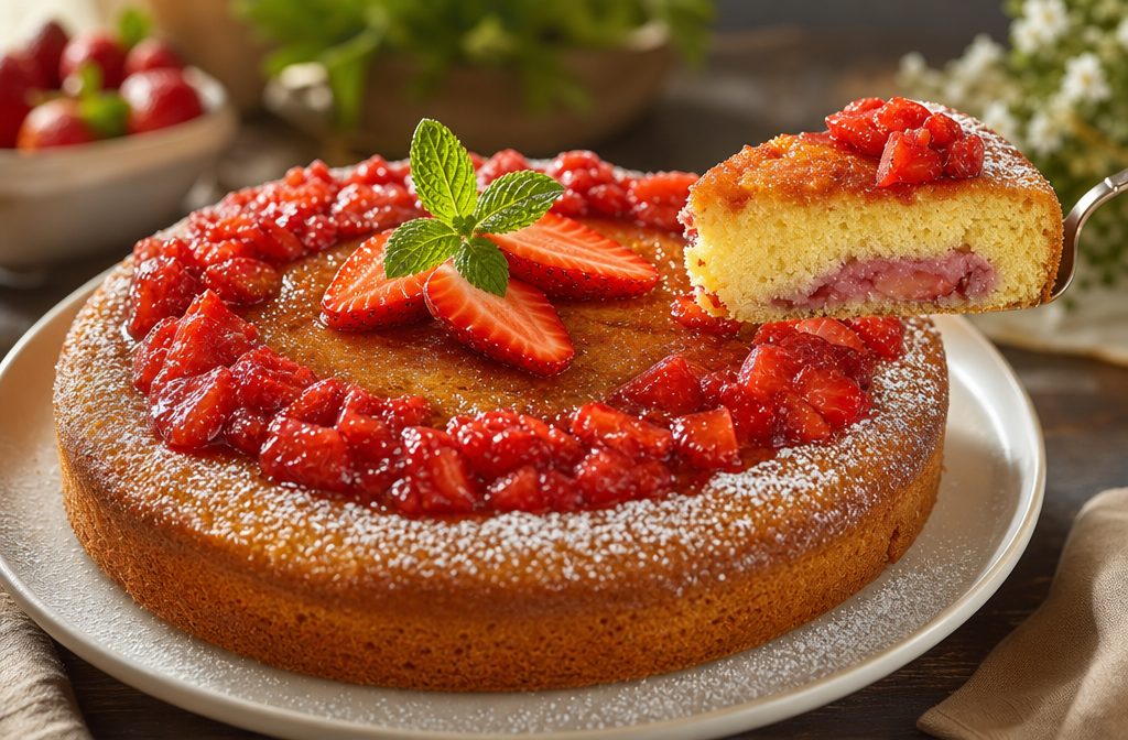 Solo 3 ingredienti per una crema alle fragole che sparisce in un lampo 😍 Descrizione Questa crema alle fragole è una delizia semplicissima e velocissima da preparare, fatta con soli tre ingredienti fondamentali. La sua consistenza vellutata e il sapore dolce e fresco della frutta la rendono irresistibile, perfetta per concludere un pasto estivo o per uno spuntino goloso. Ideale anche per chi ama le ricette senza complicazioni ma ricche di gusto. Informazioni Tempo di preparazione: 10 minuti Tempo di cottura: 5 minuti Numero di porzioni: 4 Difficoltà: Facile Ingredienti Per la crema alle fragole 300 g fragole fresche 200 ml panna fresca liquida 40 g zucchero a velo Preparazione Lava accuratamente le fragole, elimina il picciolo e tagliale a pezzetti. Metti le fragole nel frullatore insieme allo zucchero a velo e frulla fino a ottenere una purea liscia. In una ciotola, monta la panna fresca con le fruste elettriche fino a ottenere una consistenza morbida e spumosa. Aggiungi delicatamente la purea di fragole montata alla panna, mescolando dal basso verso l’alto per non smontare il composto. Dividi la crema in coppette individuali e riponi in frigorifero per almeno 30 minuti prima di servire. Consigli Per un gusto più intenso, usa fragole molto mature e dolci, di stagione. Se vuoi una crema più densa, puoi ridurre leggermente la panna o aumentare un po’ le fragole. Puoi sostituire lo zucchero a velo con miele liquido per un sapore più delicato e naturale. Servi la crema con qualche fogliolina di menta fresca o scaglie di cioccolato bianco per un tocco elegante. Servizio Servi la crema alle fragole ben fresca in coppette trasparenti per mettere in risalto il colore rosa vivo. È perfetta come dessert leggero dopo una cena estiva o come dolce merenda da gustare in famiglia o con amici. Puoi accompagnarla con biscotti secchi o una pallina di gelato alla vaniglia per un piacere ancora maggiore.