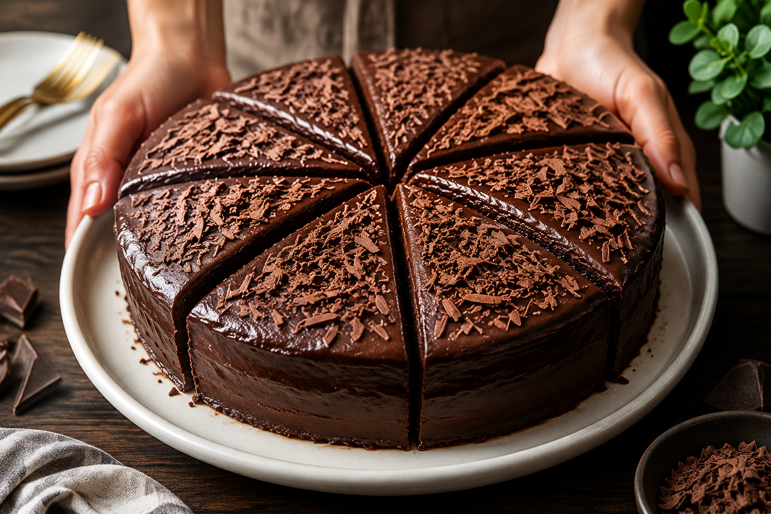 Torta al cioccolato super soffice che si scioglie in bocca in meno di 30 minuti😍