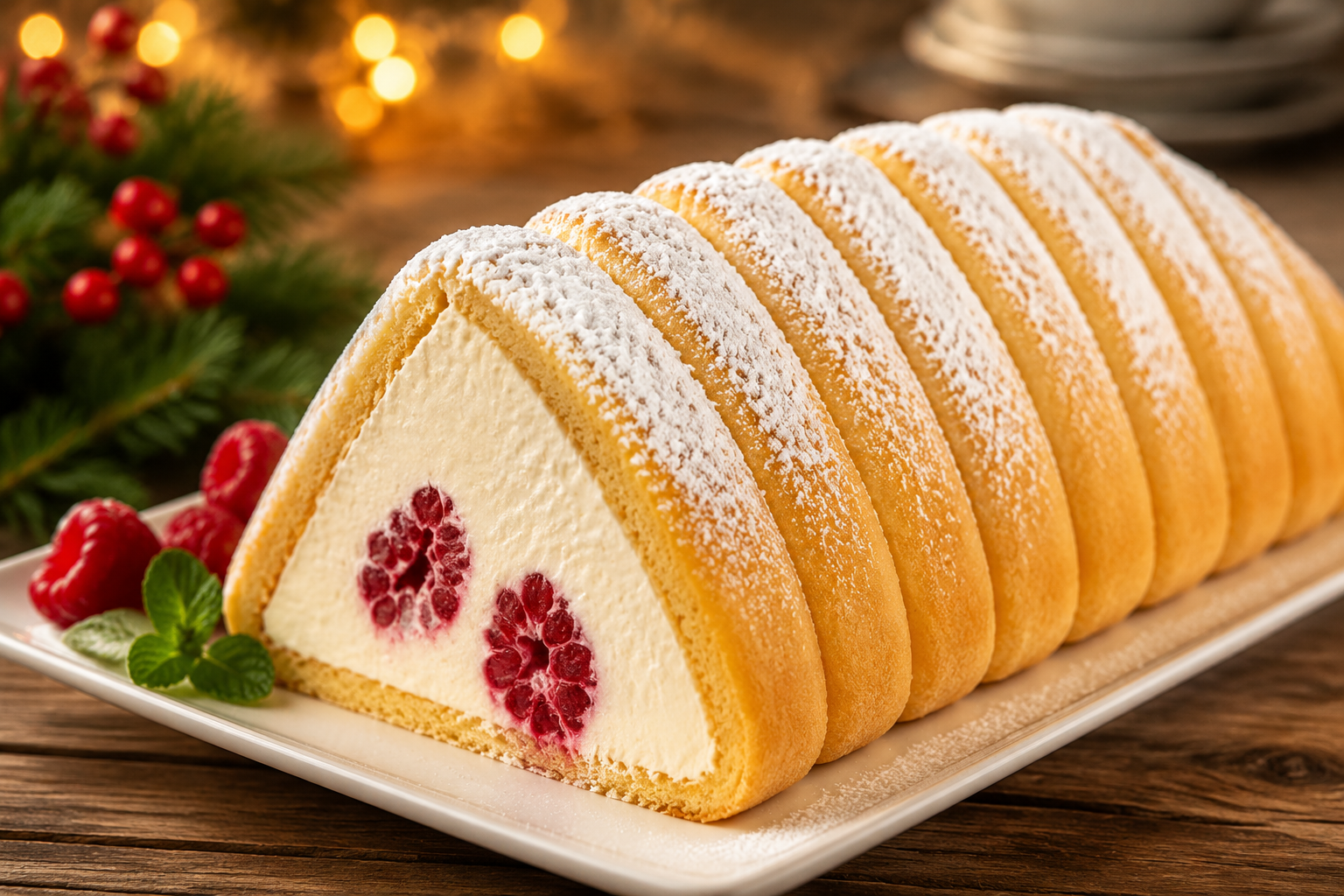 Torta di Natale senza forno in 5 minuti: il dolce che conquista tutti ogni anno 😍