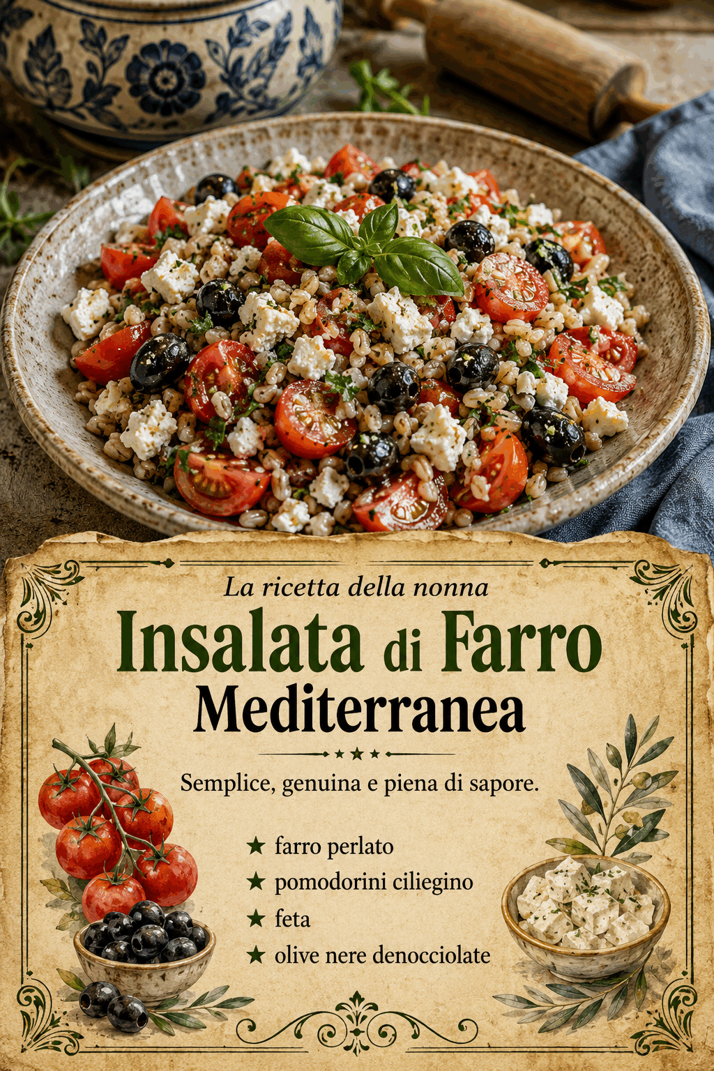 Insalata di Farro Mediterranea