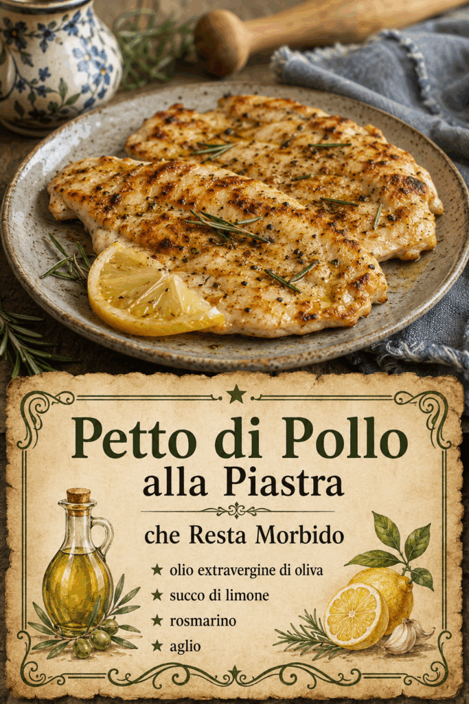 Petto di Pollo alla Piastra che Resta Morbido