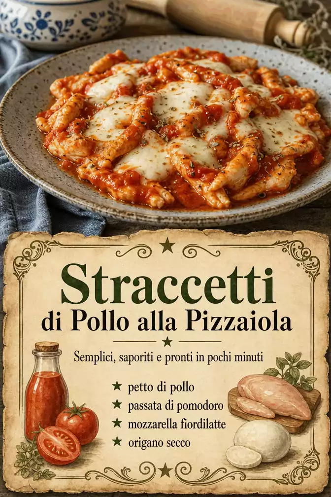 Straccetti di Pollo alla Pizzaiola