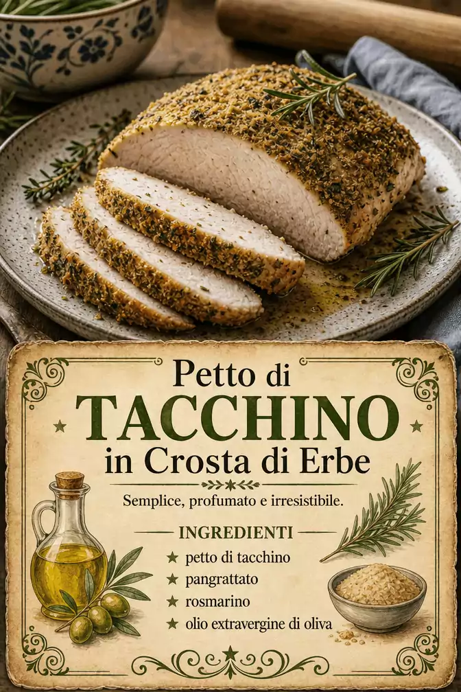 Petto di Tacchino in Crosta di Erbe