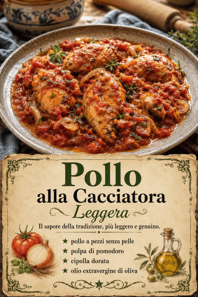 Pollo alla Cacciatora Leggera