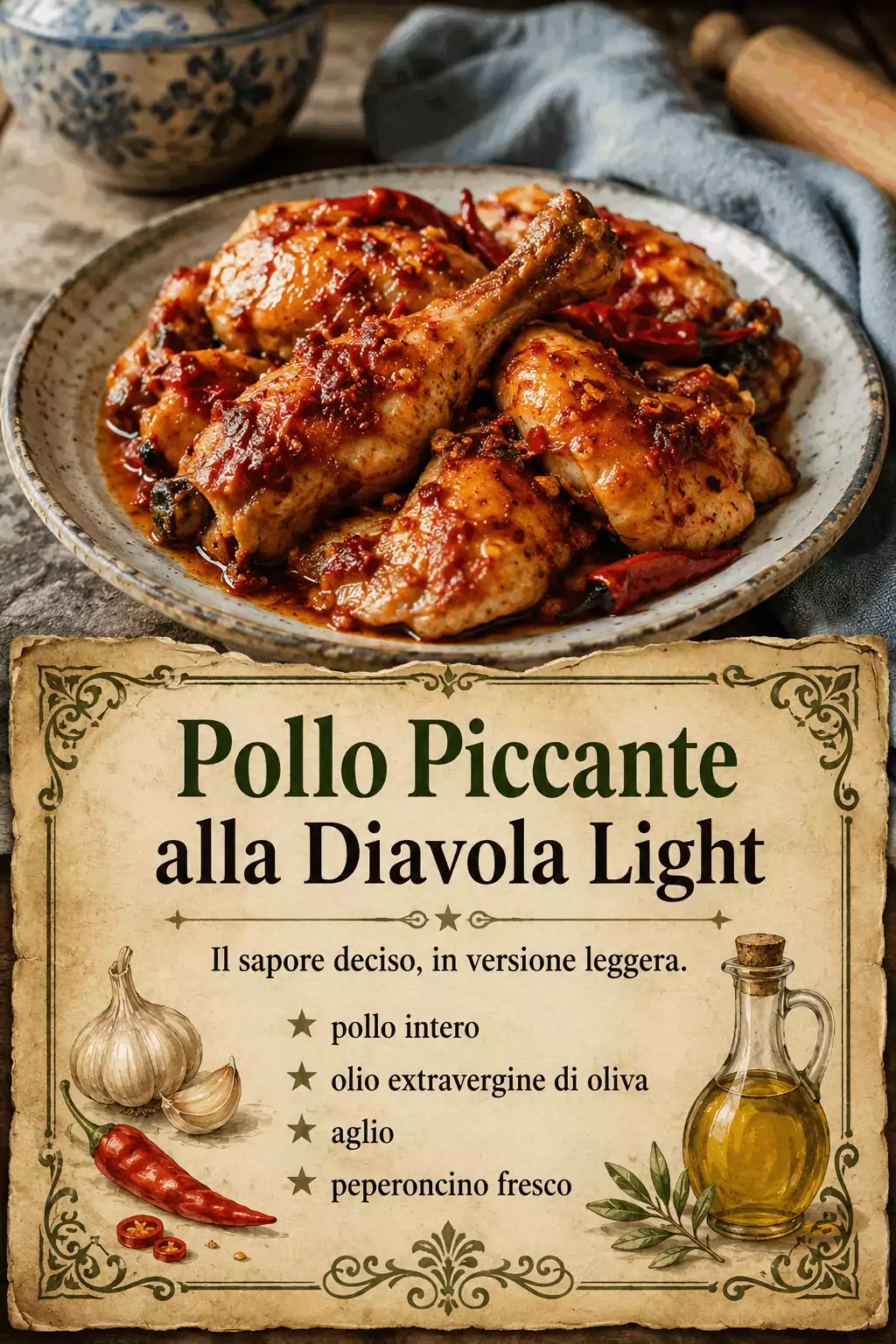 Pollo Piccante alla Diavola Light