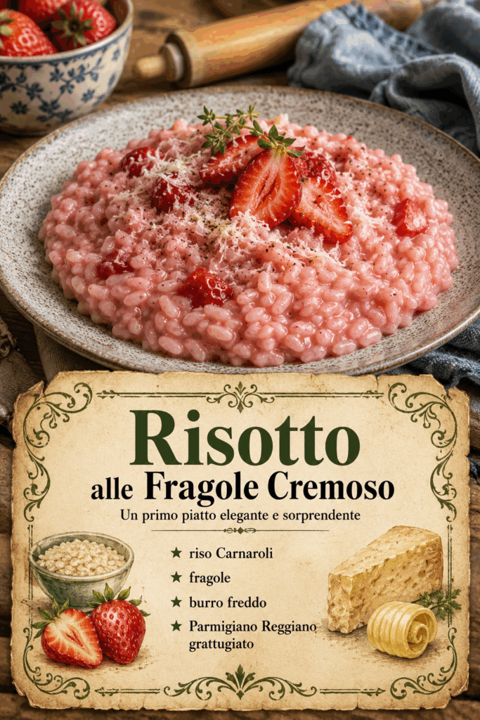 Risotto alle Fragole Cremoso