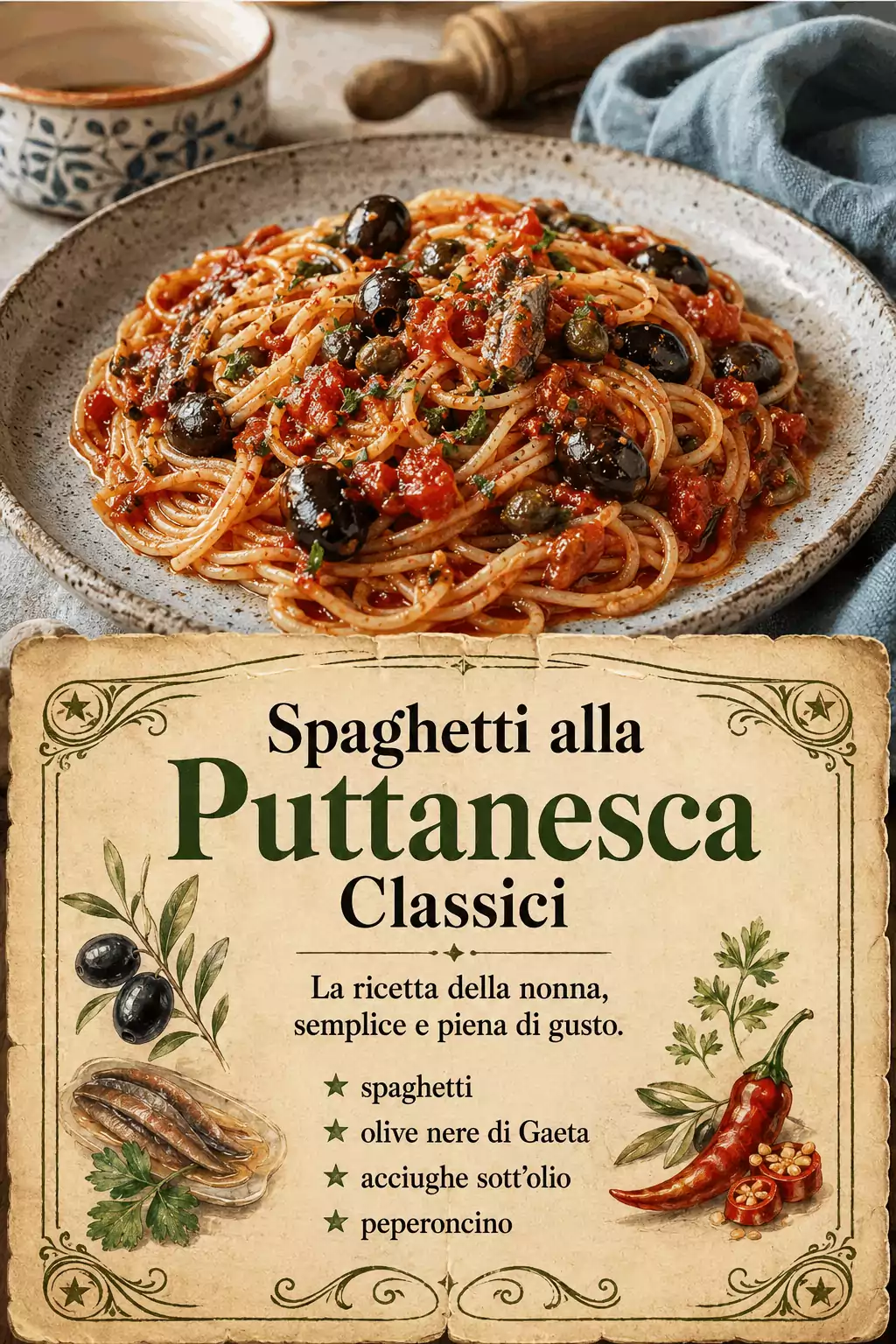 Spaghetti alla Puttanesca Classici