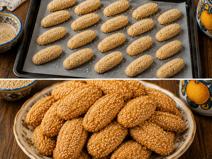 Biscotti Reginelle Palermitani al Sesamo – Sicilia