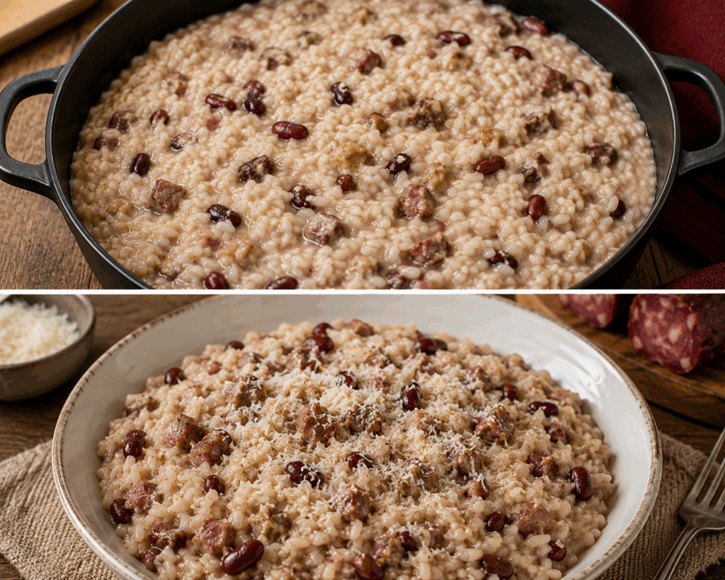 Risotto alla Pilota con Puntel – Lombardia