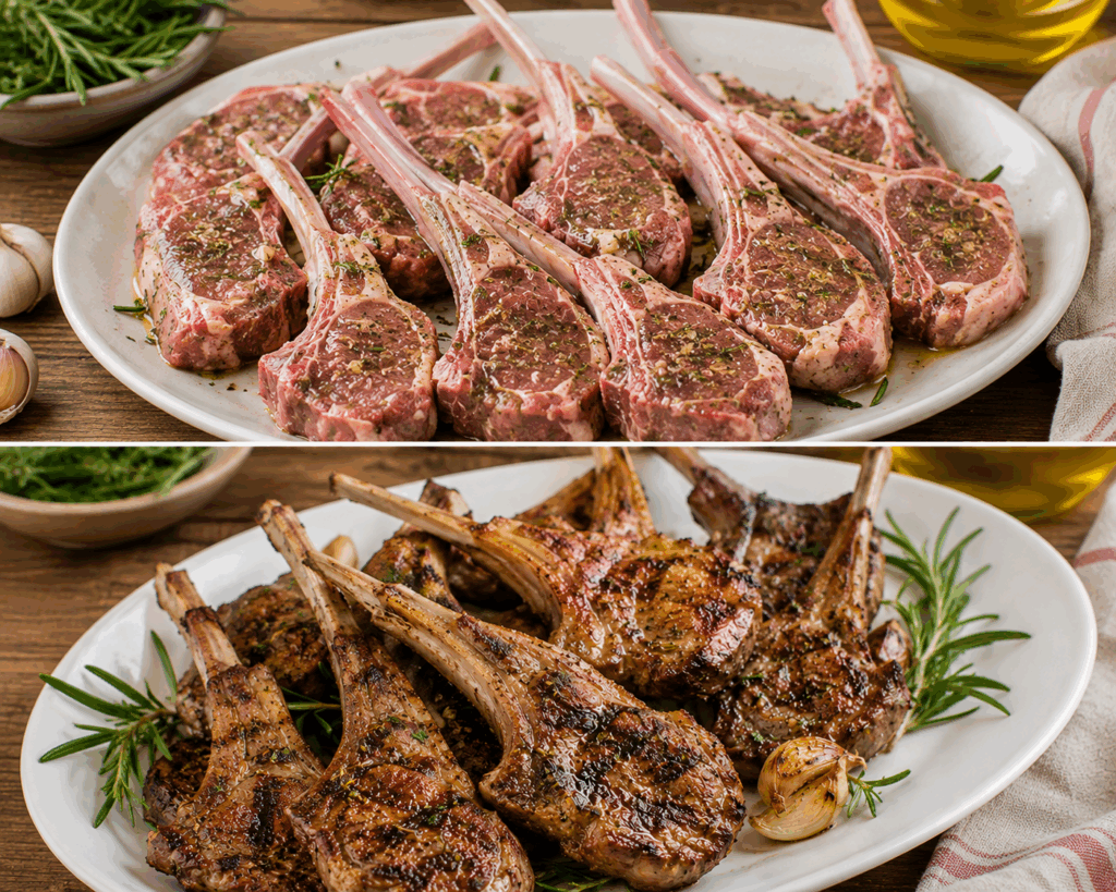 Agnello alla Scottadito con Erbe Aromatiche – Lazio
