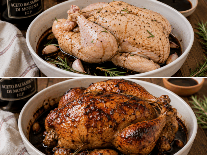 Pollo Arrosto alla Modenese con Aceto Balsamico – Emilia-Romagna