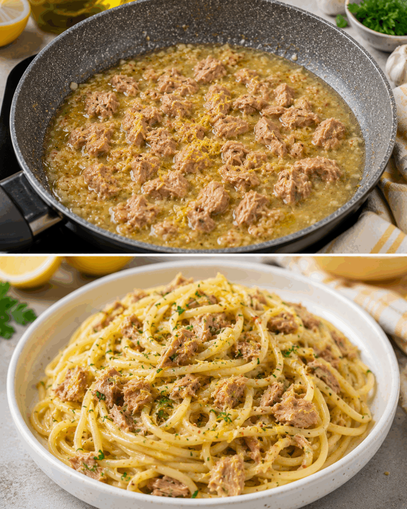 Pasta al Tonno e Limone: la Ricetta Veloce e Fresca Pronta in Soli 15 Minuti