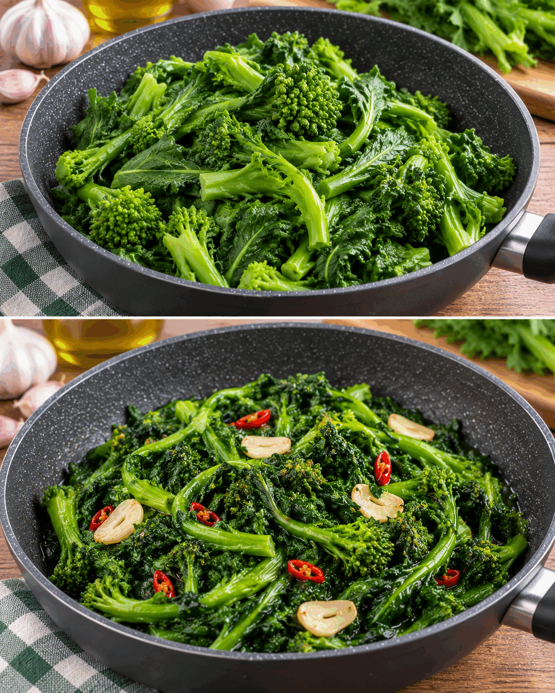 Cime di Rapa Saltate in Padella: la Ricetta Tradizionale Pugliese Semplice e Ricca di Sapore
