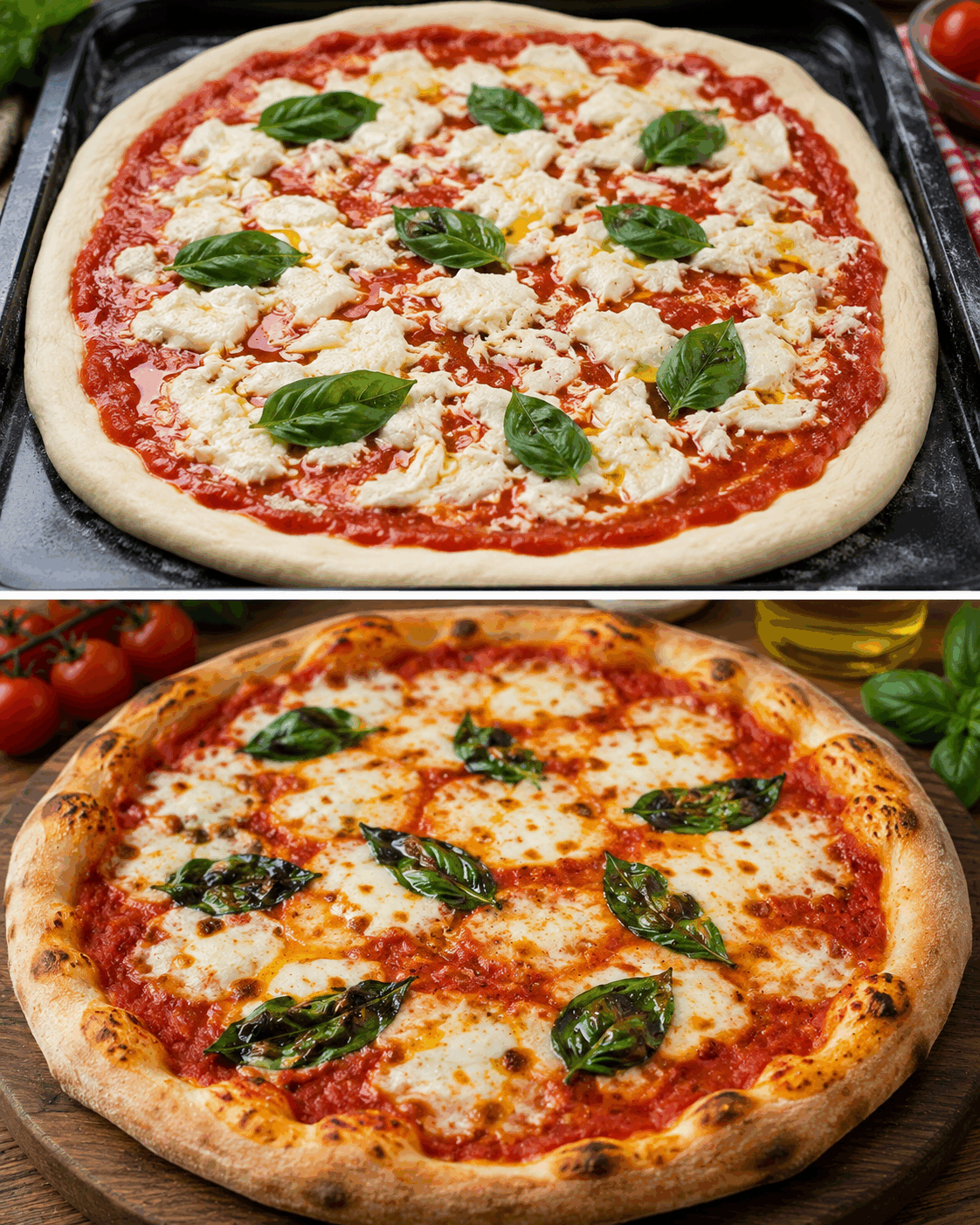 Pizza Margherita Fatta in Casa: la Ricetta Tradizionale con Impasto Soffice e Bordo Croccante