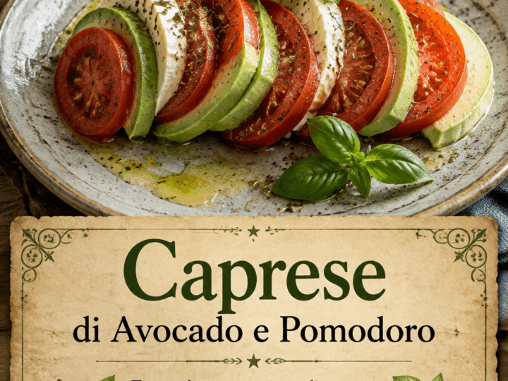 Caprese di Avocado e Pomodoro