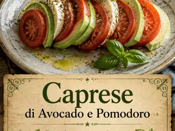 Caprese di Avocado e Pomodoro