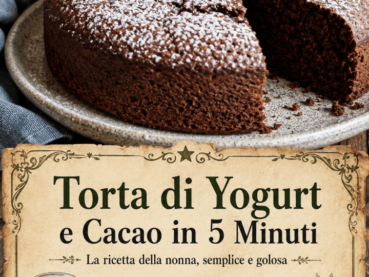 Torta di Yogurt e Cacao in 5 Minuti