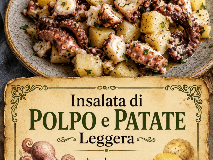 Insalata di Polpo e Patate Leggera