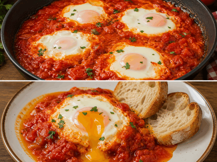 Uova in Purgatorio alla Napoletana – Campania