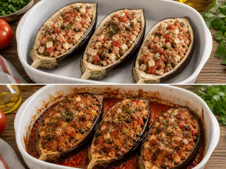 Melanzane Imbottite alla Cilentana – Campania