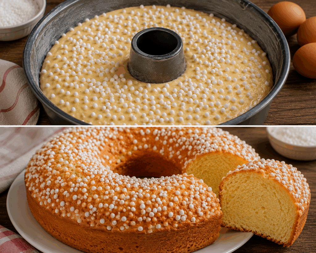 Ciambella Romagnola con Zucchero in Granella – Emilia-Romagna