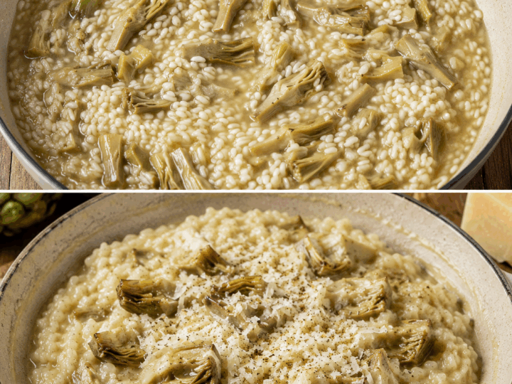 Risotto ai Carciofi e Pecorino Romano – Lazio
