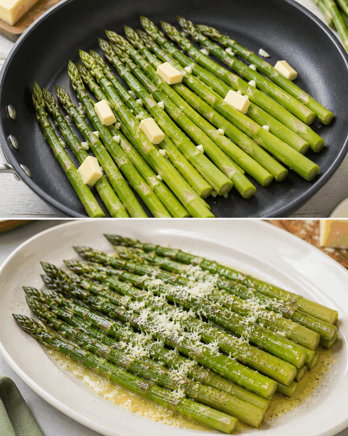 Asparagi al Burro e Parmigiano: la Ricetta Delicata e Gustosa Pronta in 20 Minuti