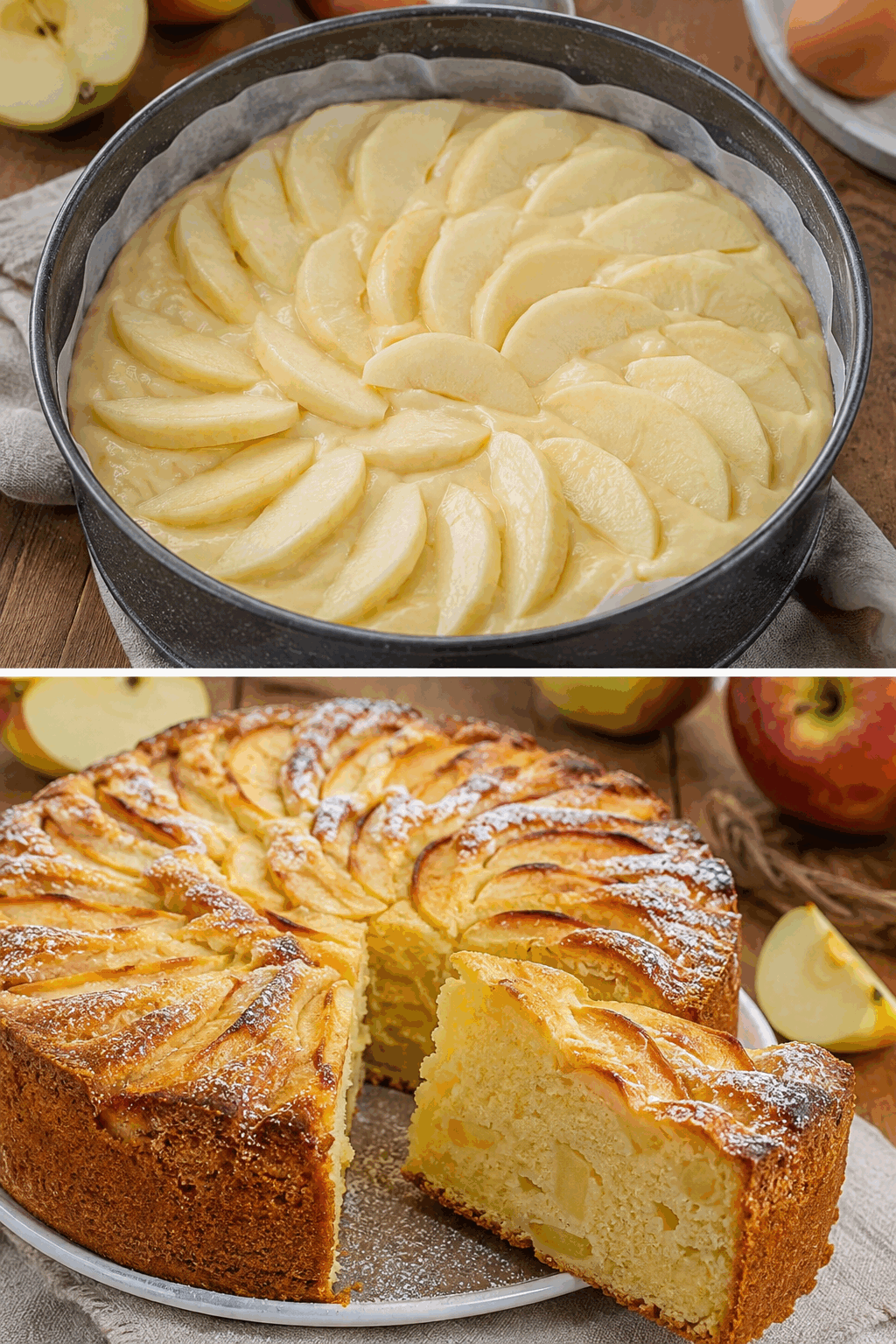 Torta di Mele Soffice della Nonna: la Ricetta Alta e Profumata che Piace a Tutta la Famiglia